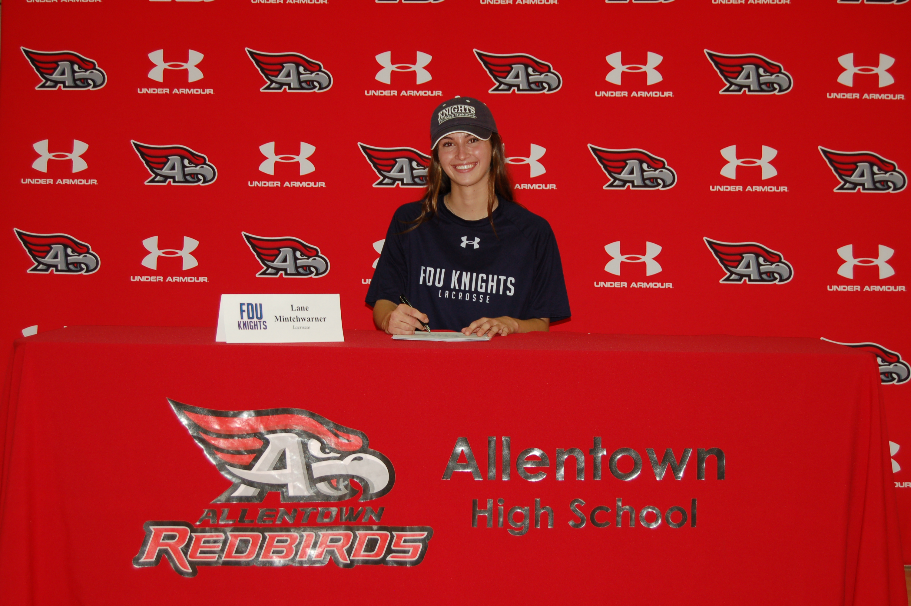 Lane Mintchwarner from Allentown signs to play lacrosse at Fairleigh Dickinson