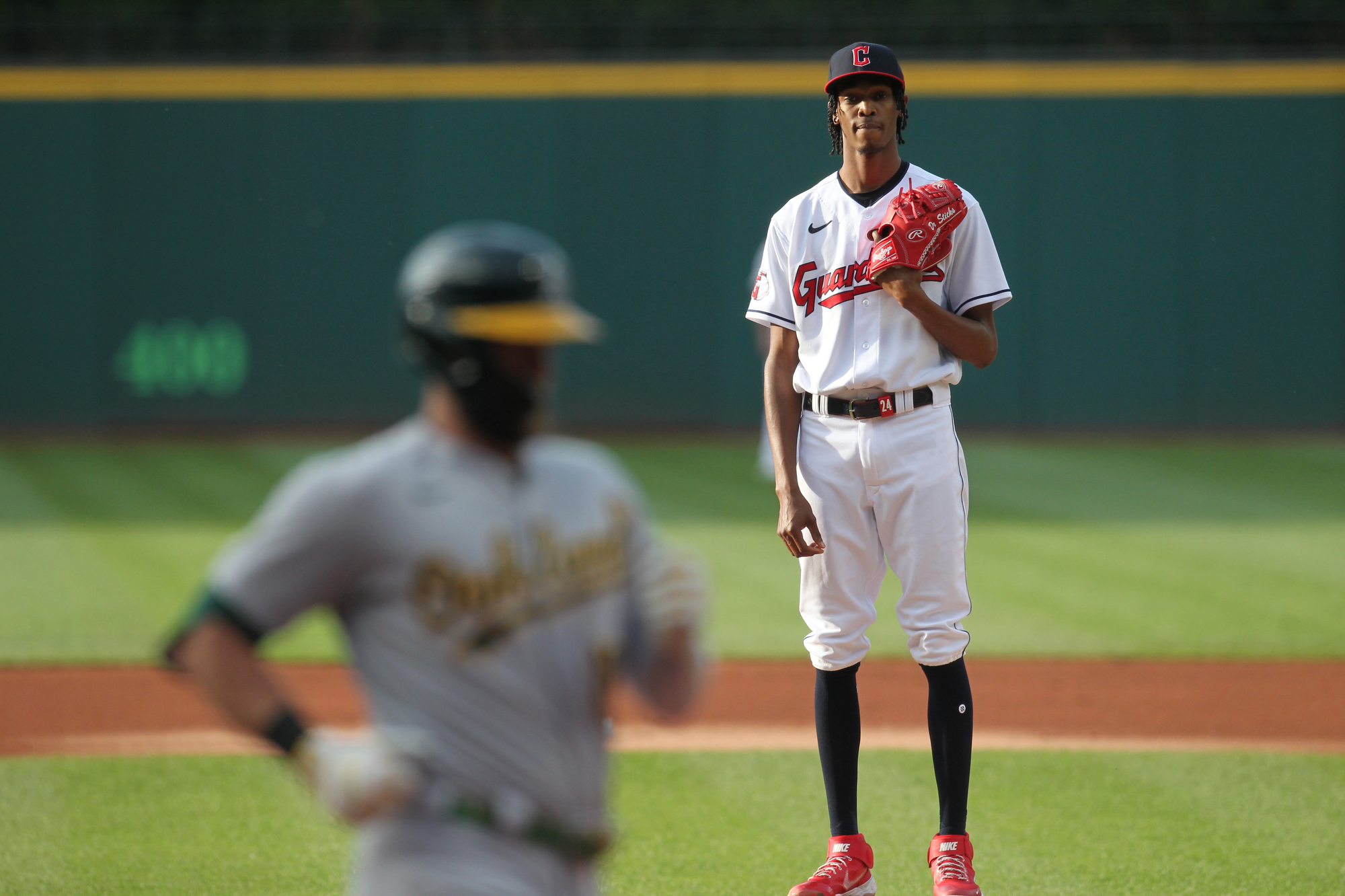 Guardians Triston McKenzie to rehab at Canal Park Wednesday