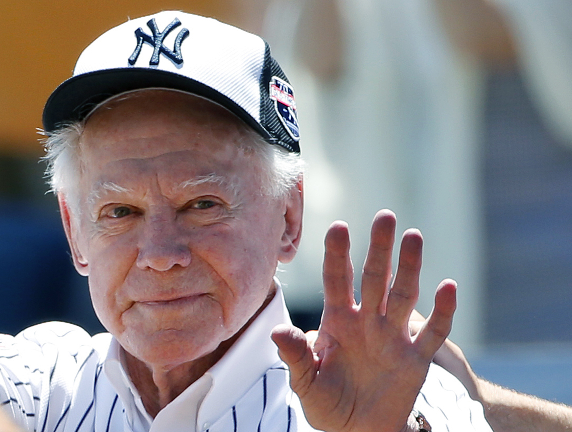 100-year-old World War II veteran throws first pitch at Syracuse