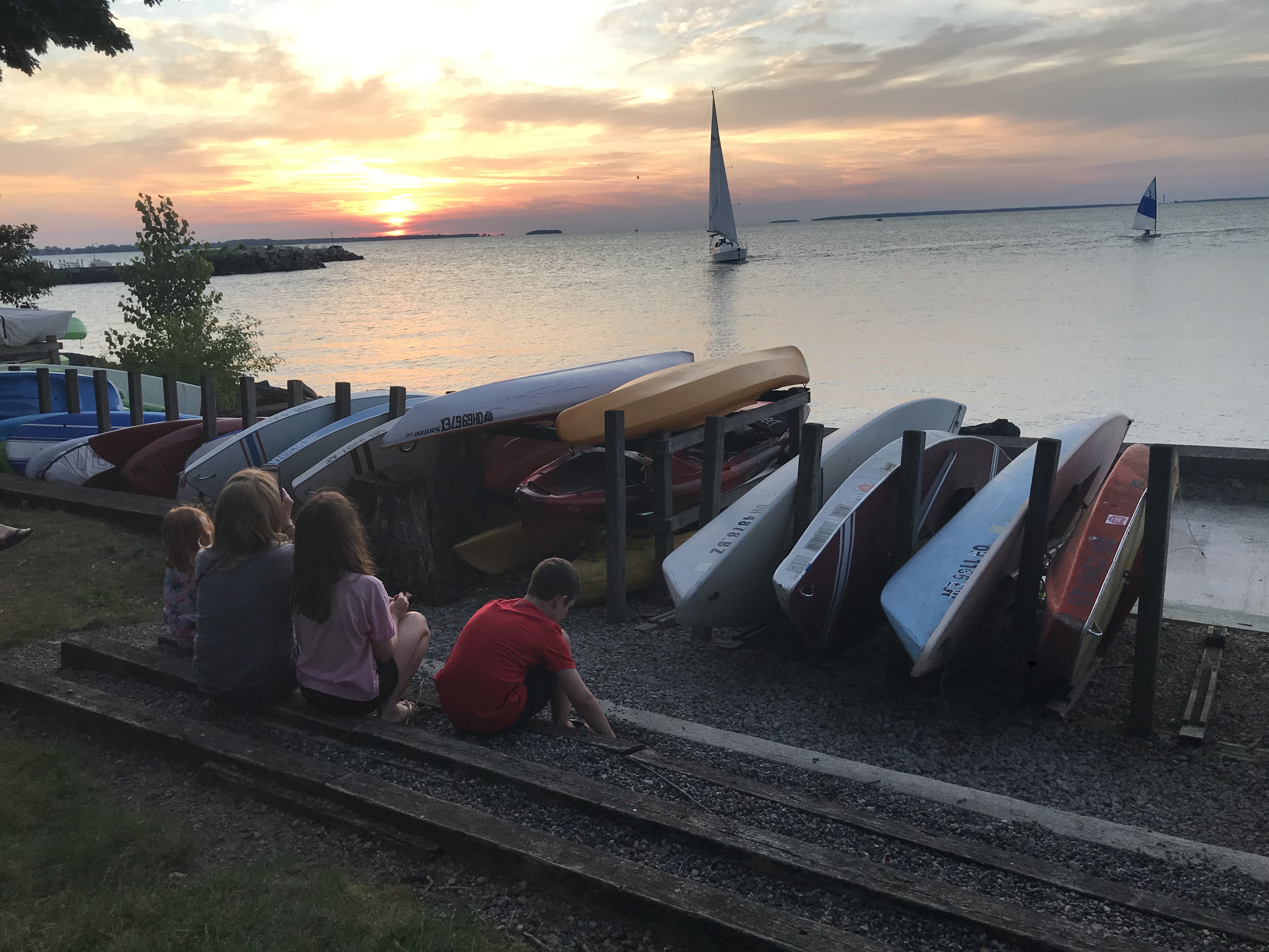 Sandusky Marblehead Port Clinton and Catawba The mainland can