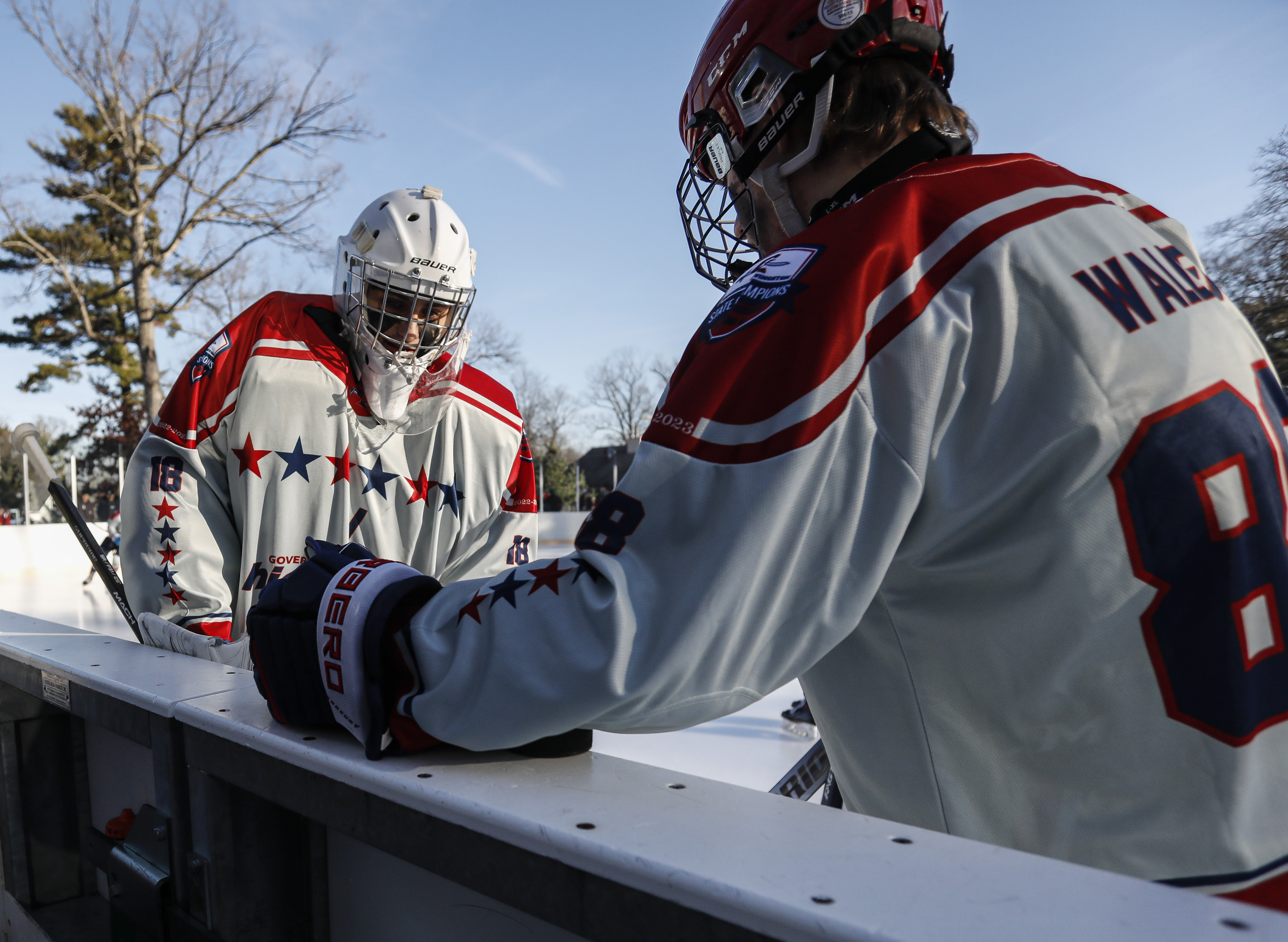 Boys Ice Hockey: Summit vs. Gov. Livingston, George Bell Classic on  December 30, 2022 