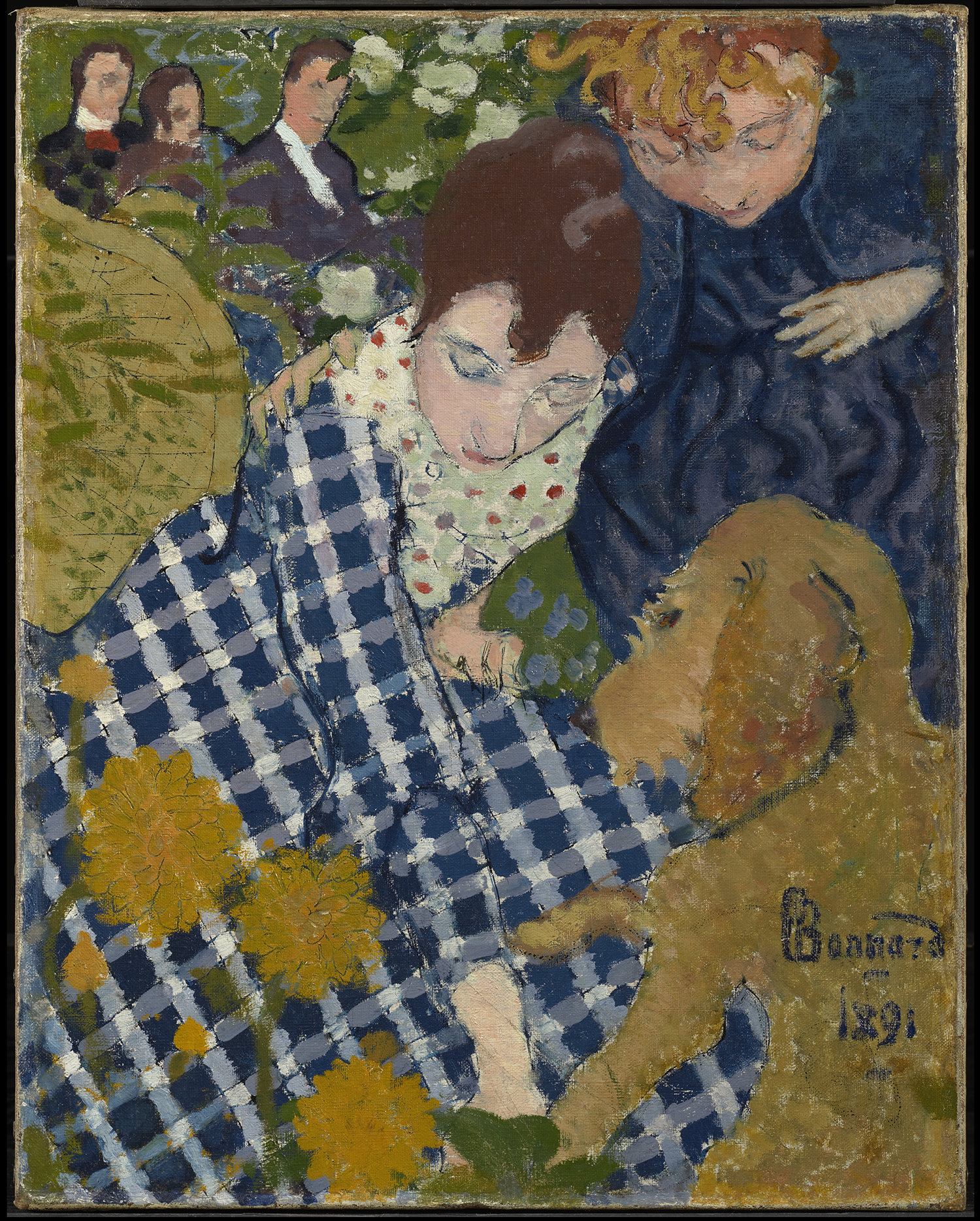 "Women with a Dog," 1891, by Pierre Bonnard,'' will be part of the Cleveland Museum of Art's upcoming show on the French Nabis school of painters. The Clark Art Institute, © 2021 Artists Rights Society (ARS), New York / ADAGP, Paris