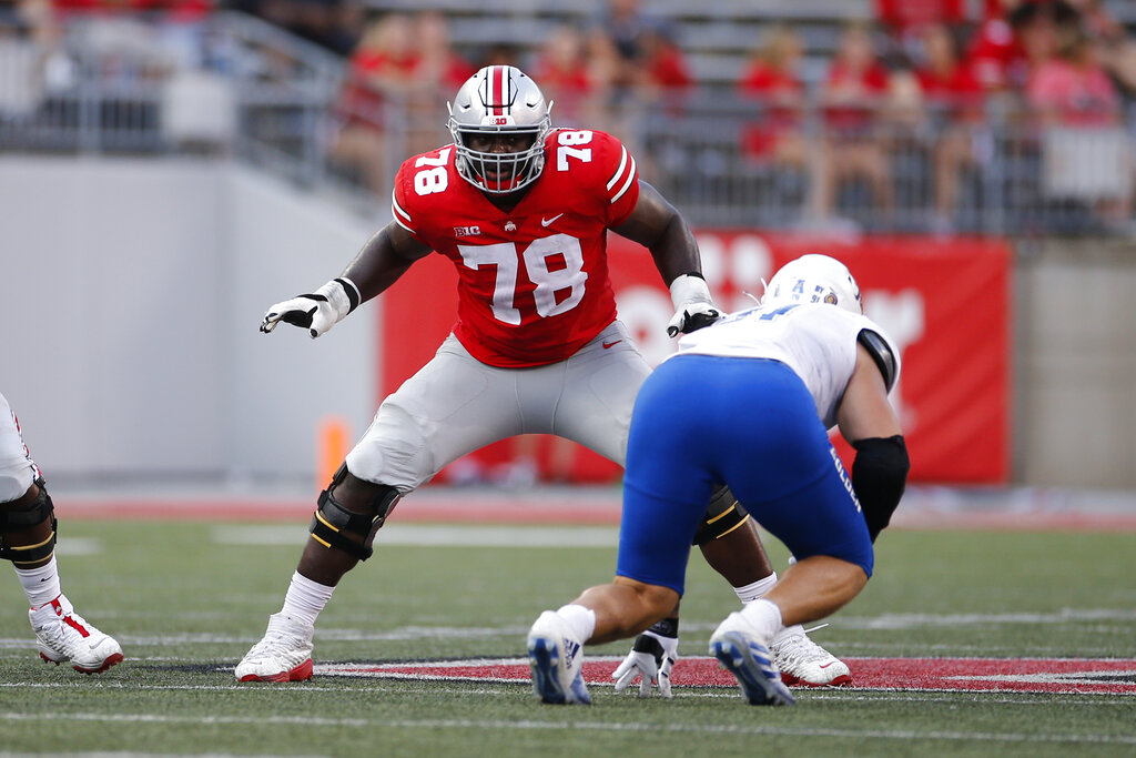 Ohio State OL Nicholas Petit-Frere drafted in 3rd round by Tennessee