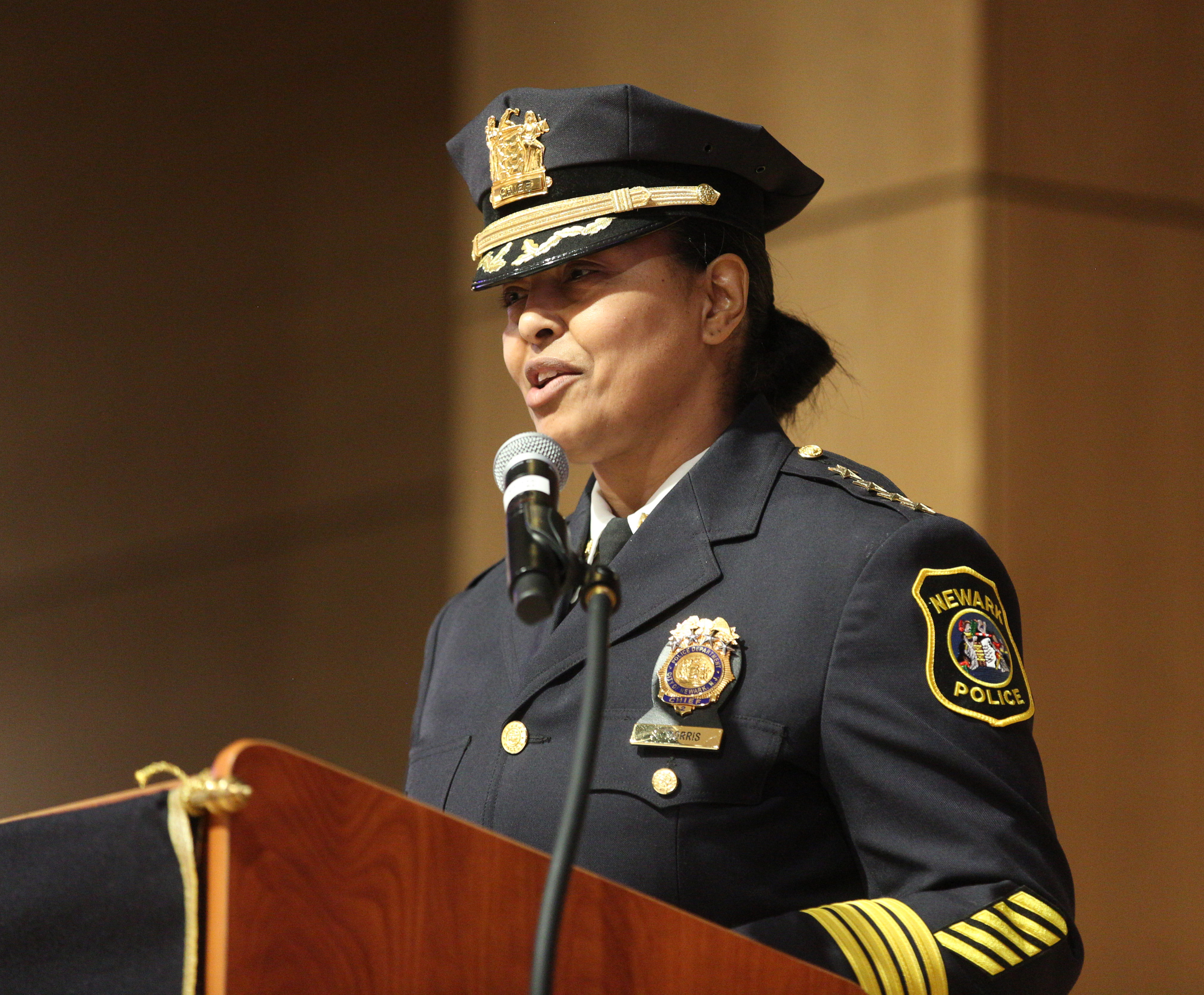 The graduation ceremony for the new class of Newark Police officers ...