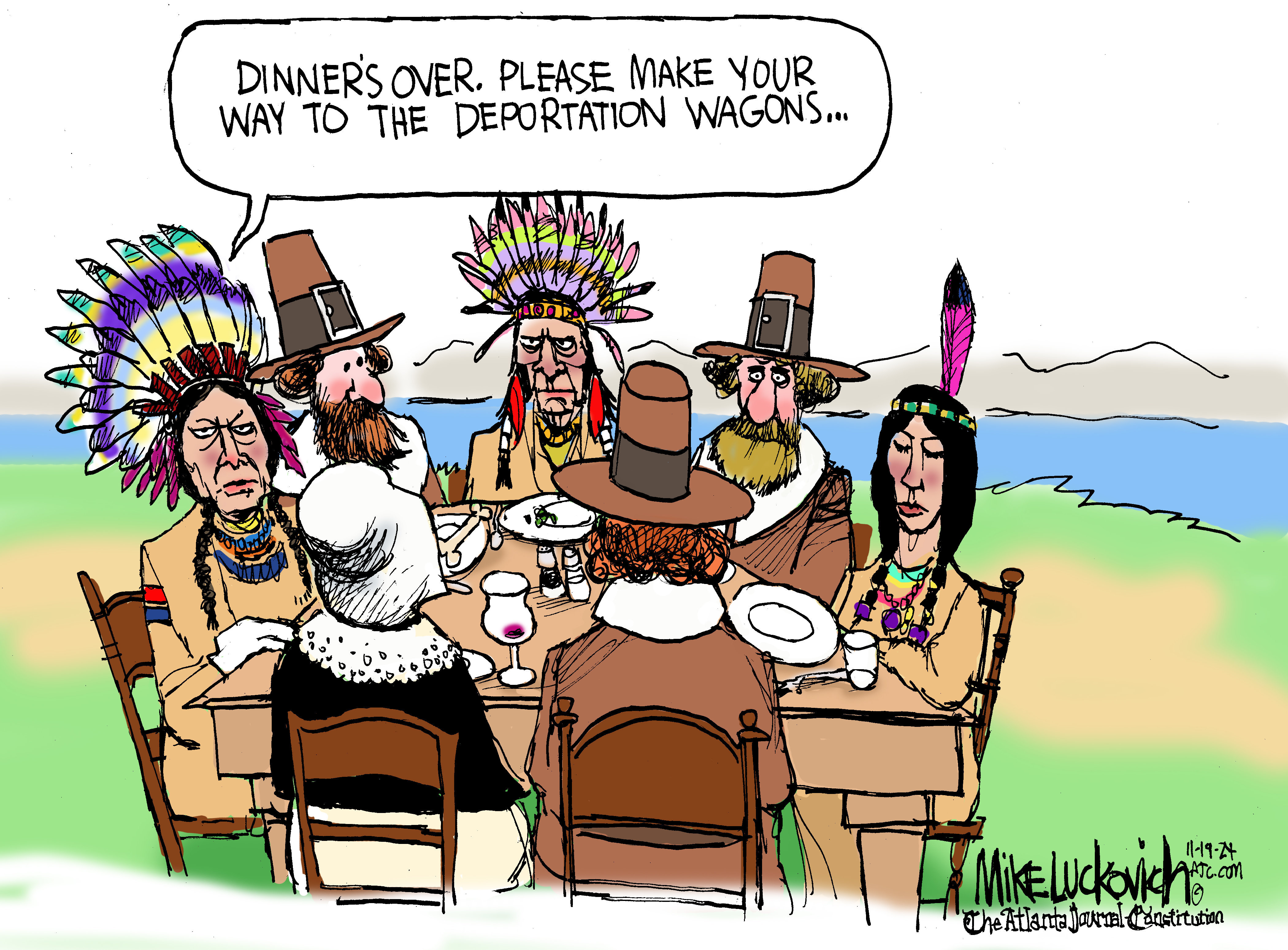 Editorial cartoons for Nov. 24, 2024 - oregonlive.com