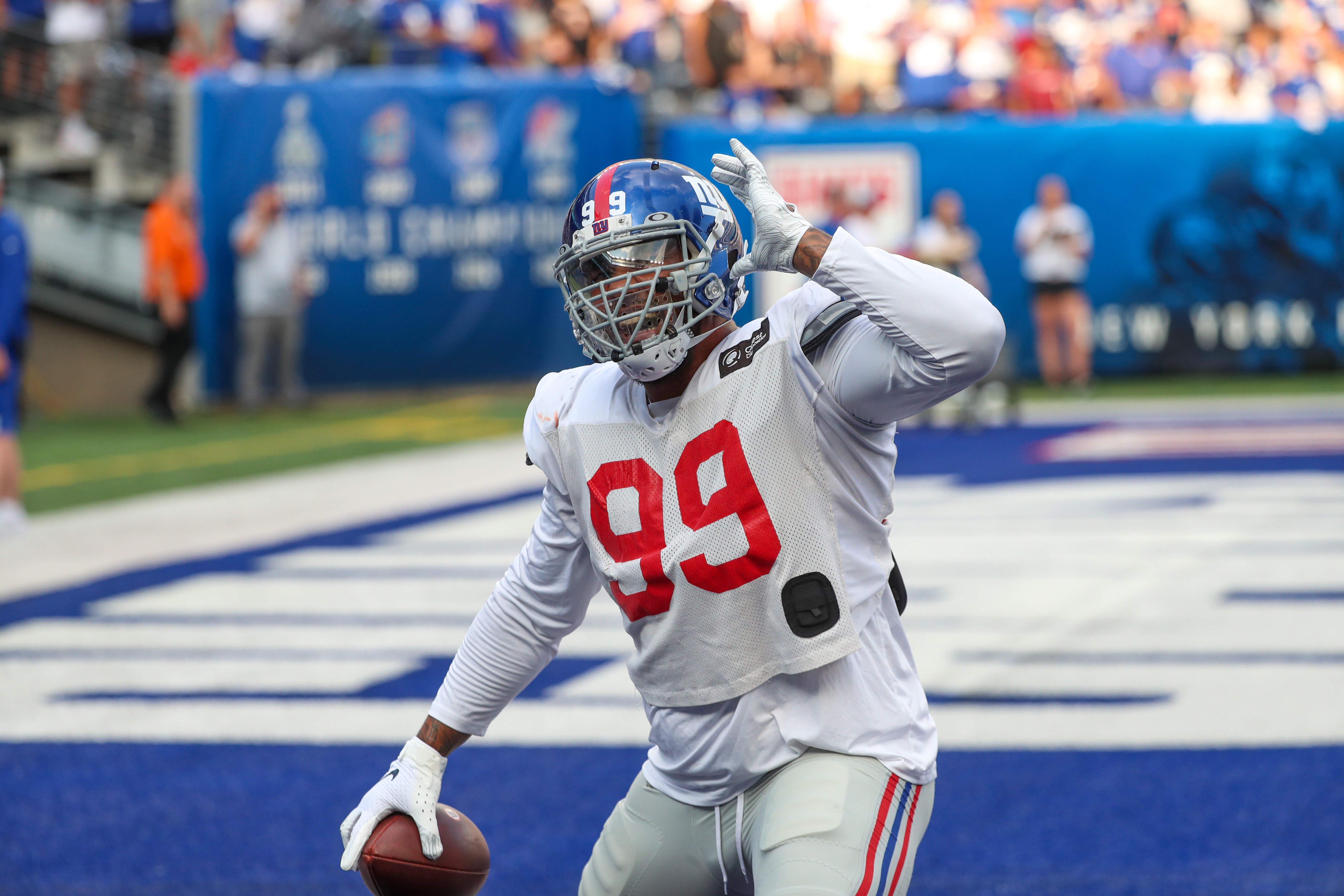 Giants Activate Gary Brightwell; Devontae Booker Misses Practice