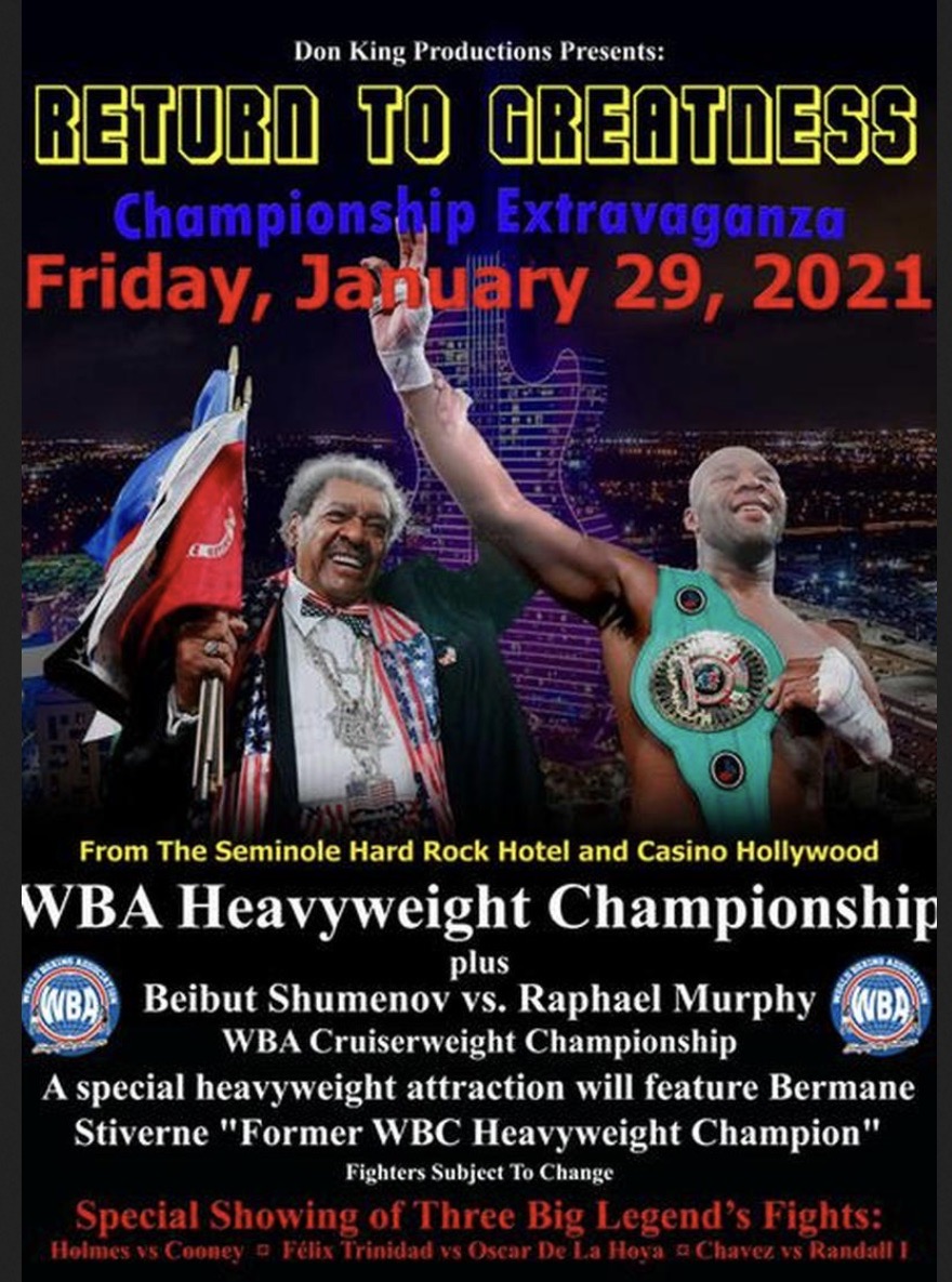 Don King Boxing How To Watch Bermane Stiverne Vs Trevor Bryan Friday 1 29 21 Silive Com