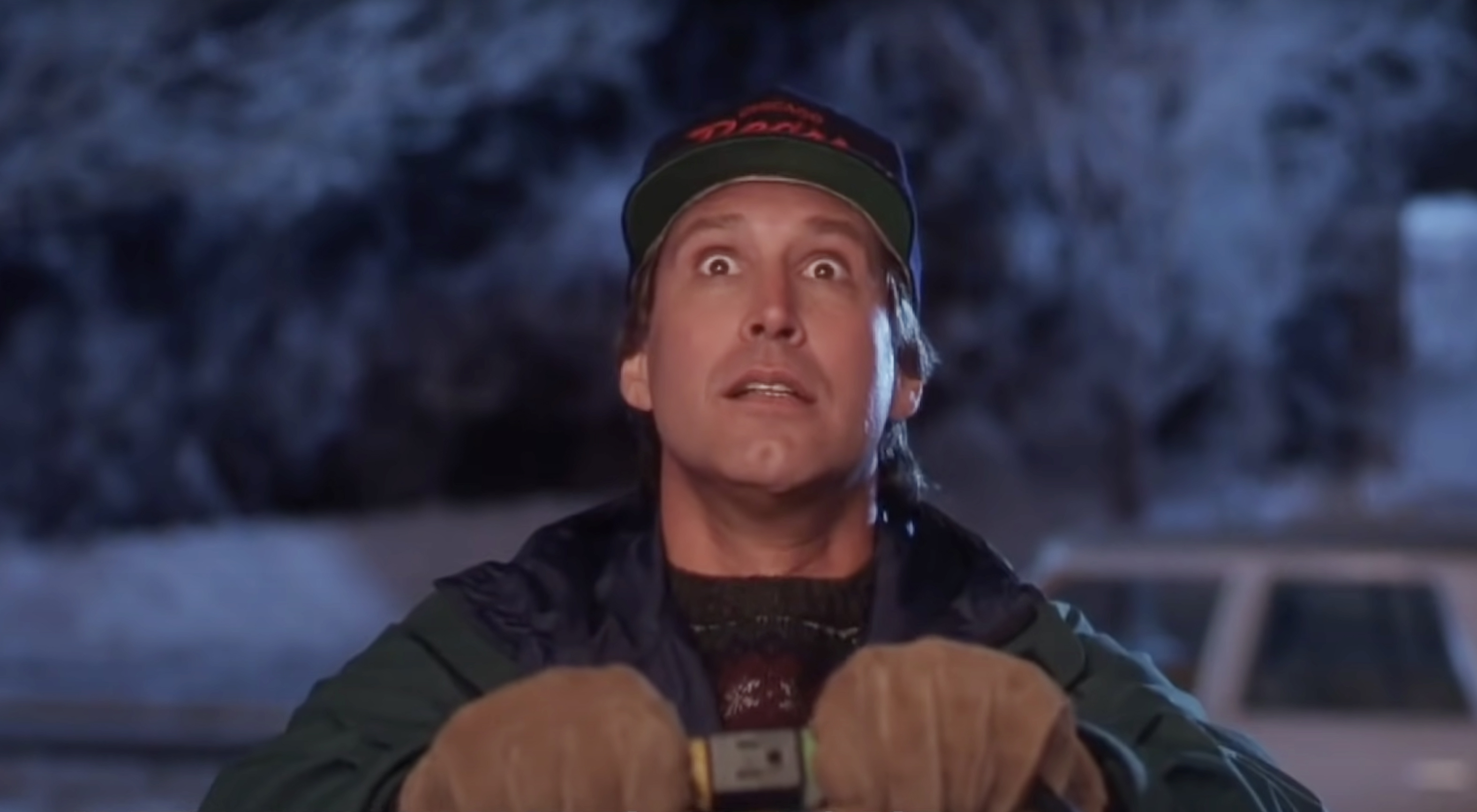 Chevy Chase Christmas Vacation You Serious, Clark? Signed Jersey BAS  #WA36233