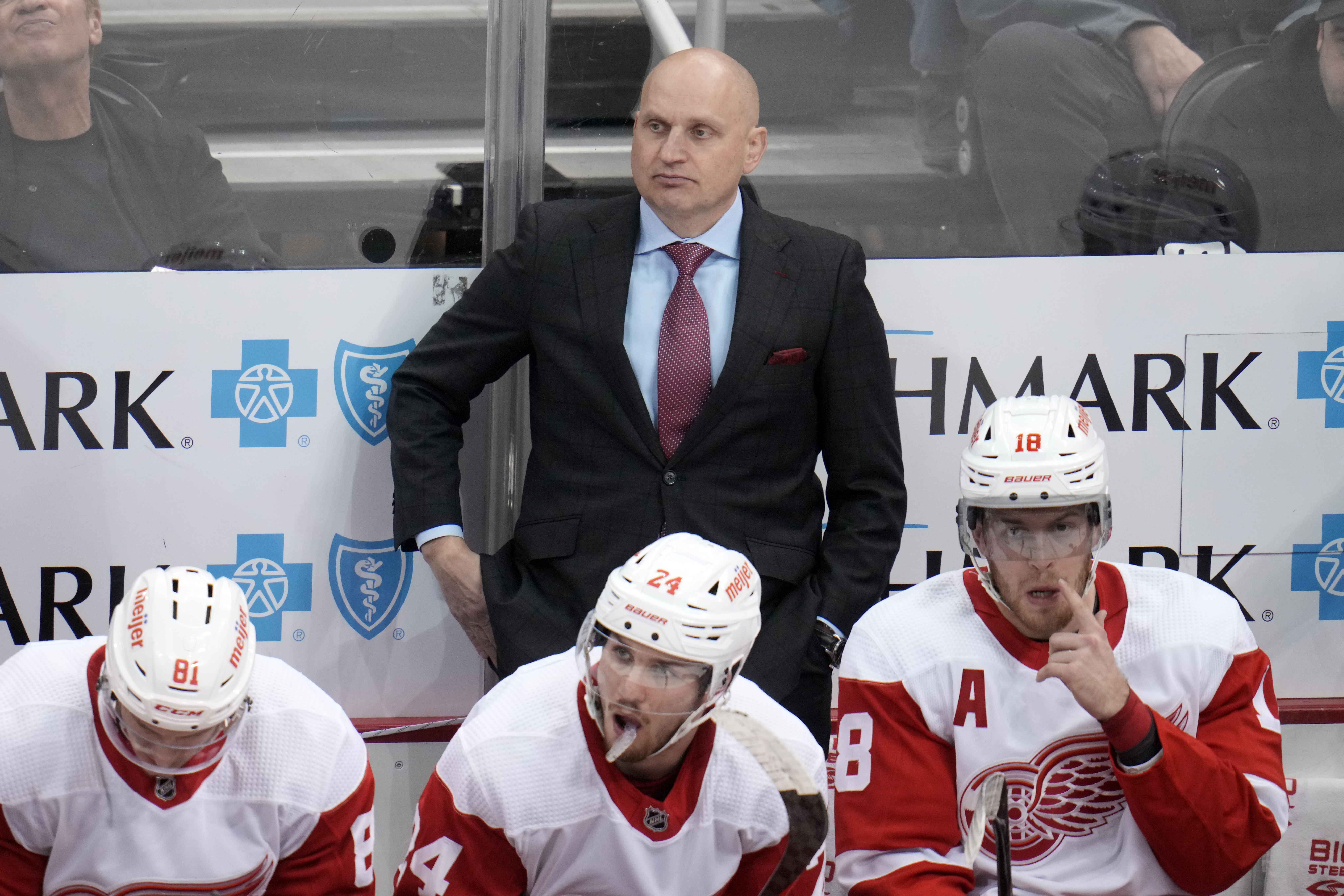 Detroit Red Wings first-half grades: Progress not measured by record -  