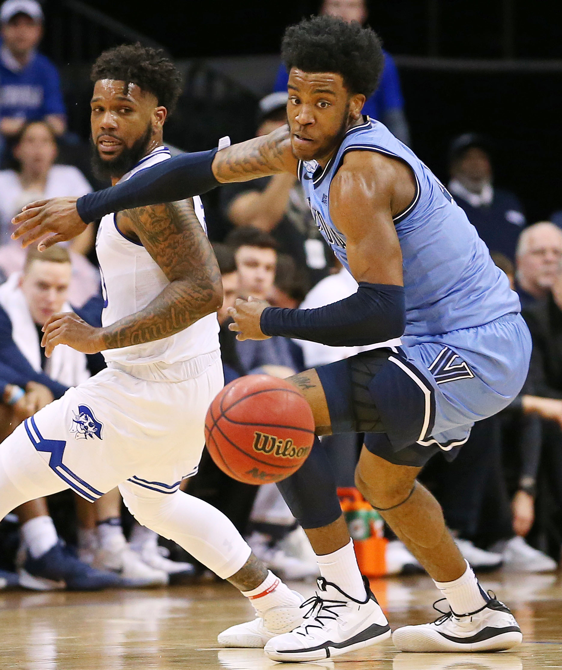 Seton Hall #13 Powell Blue New XL Jersey