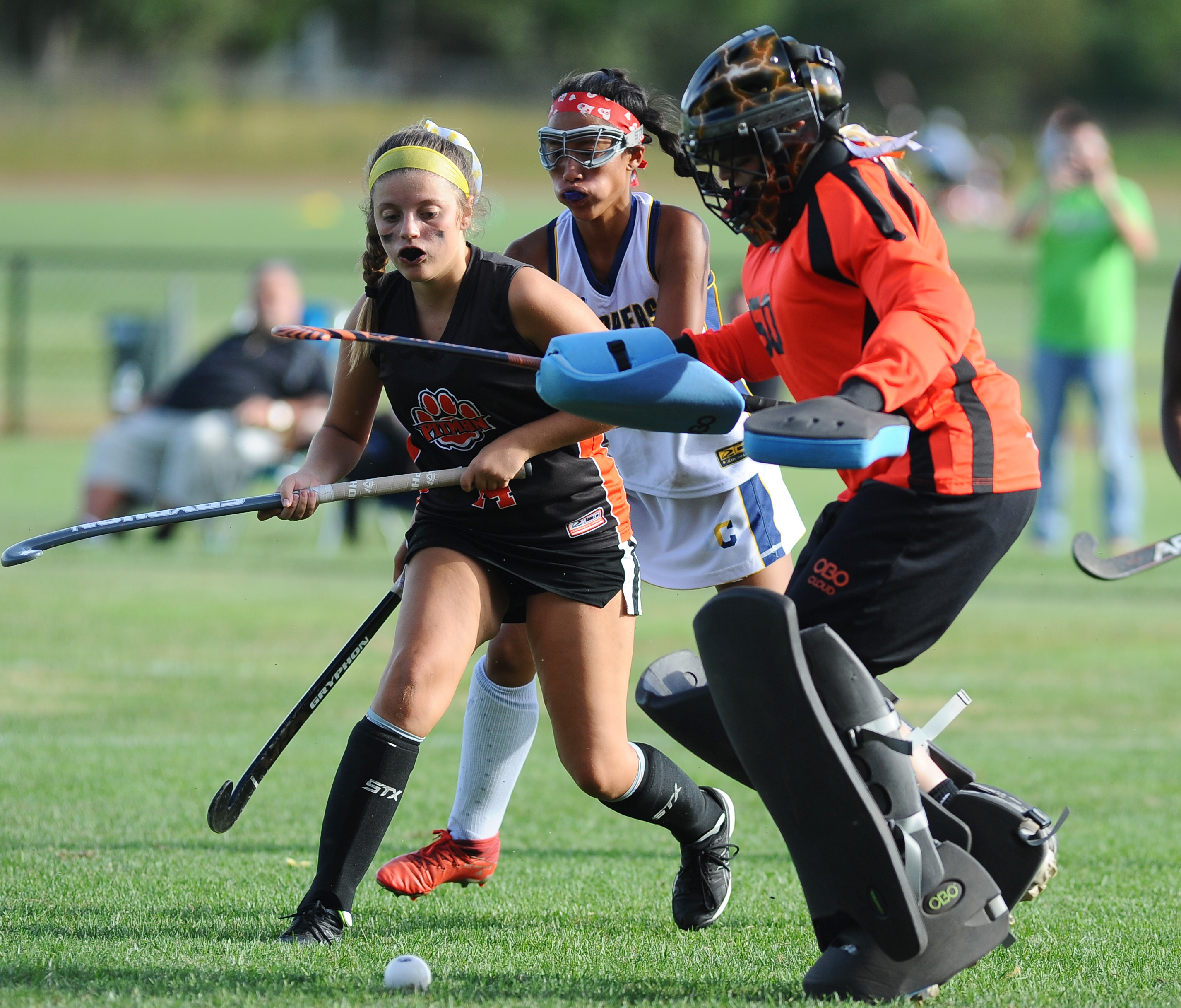 clayton beats pitman in field hockey in a game between teams looking for more participants nj com