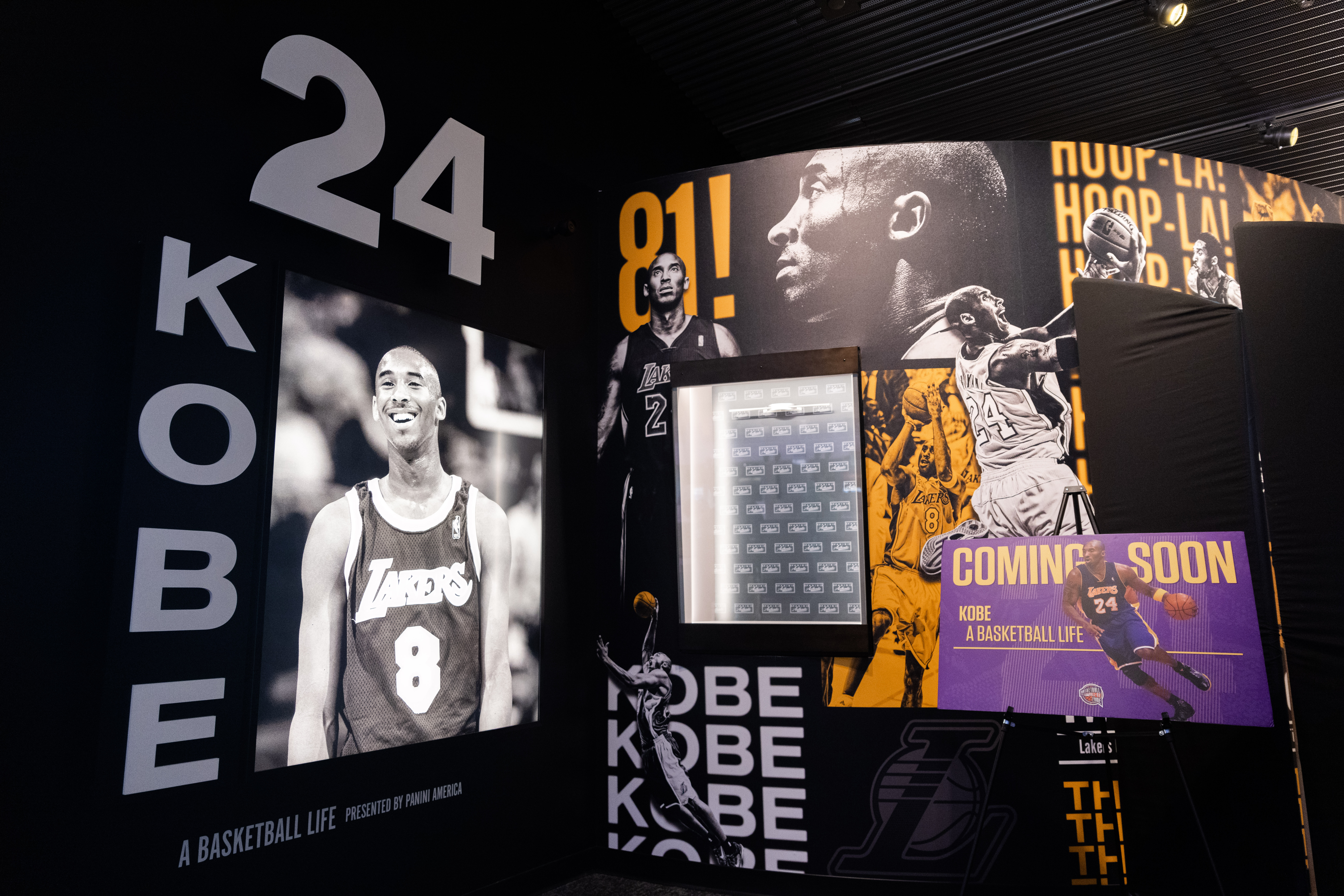 Kobe Bryant exhibit at center of Basketball Hall of Fame's
