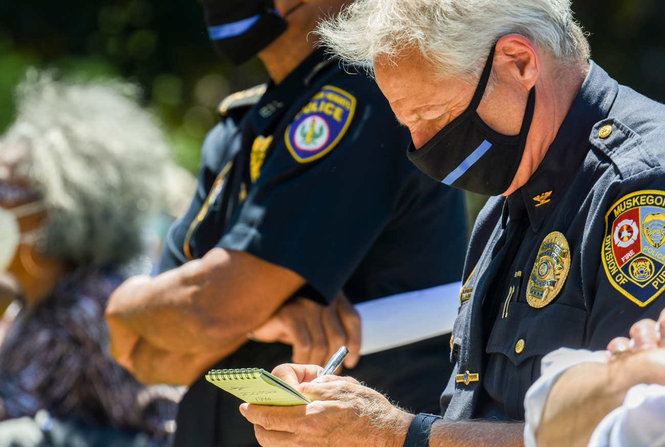 Emotional stories shared by black residents at Muskegon forum on policing -  