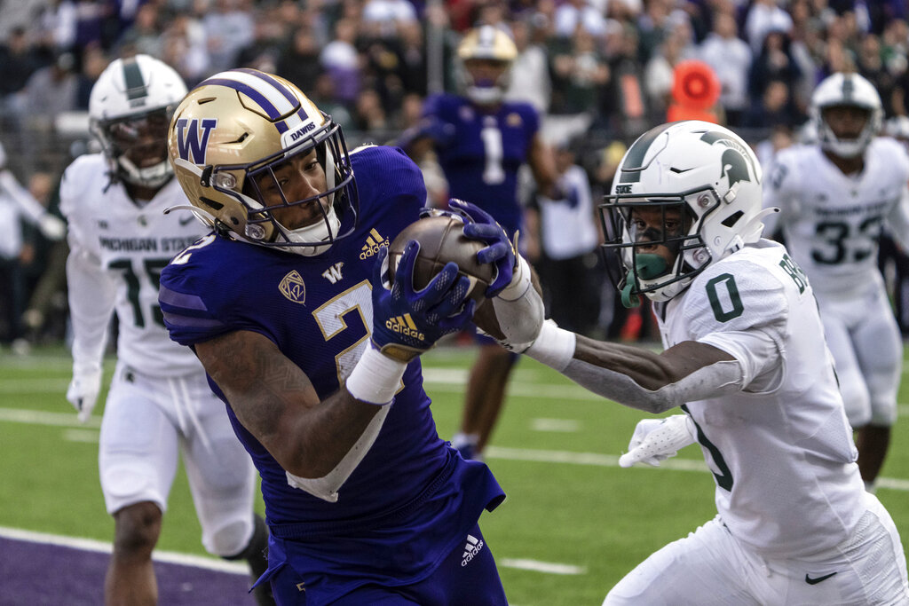 Watch Washington Huskies Football Games outside USA on Peacock