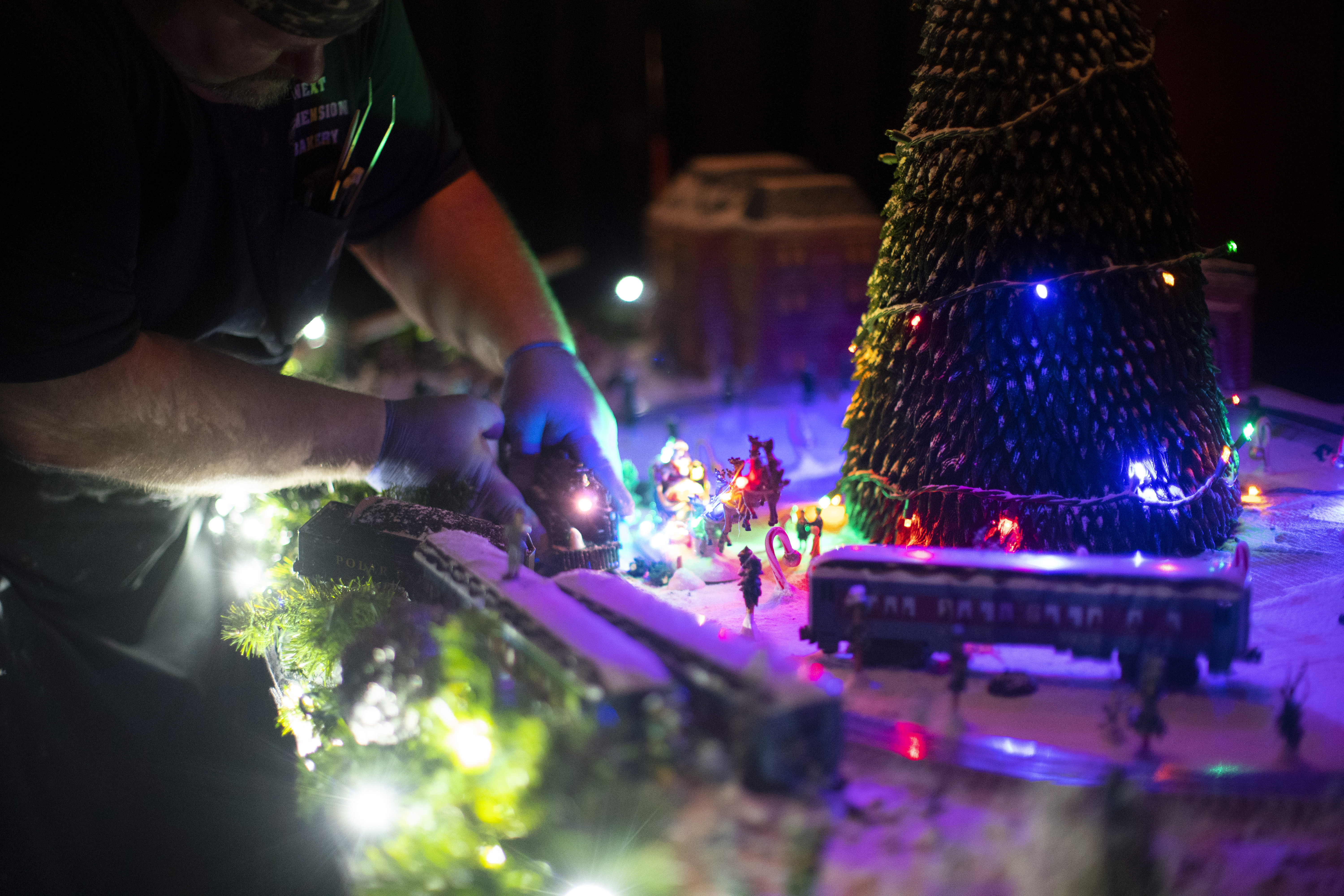 Elaborate gingerbread scene unveiled at Benson Hotel in downtown