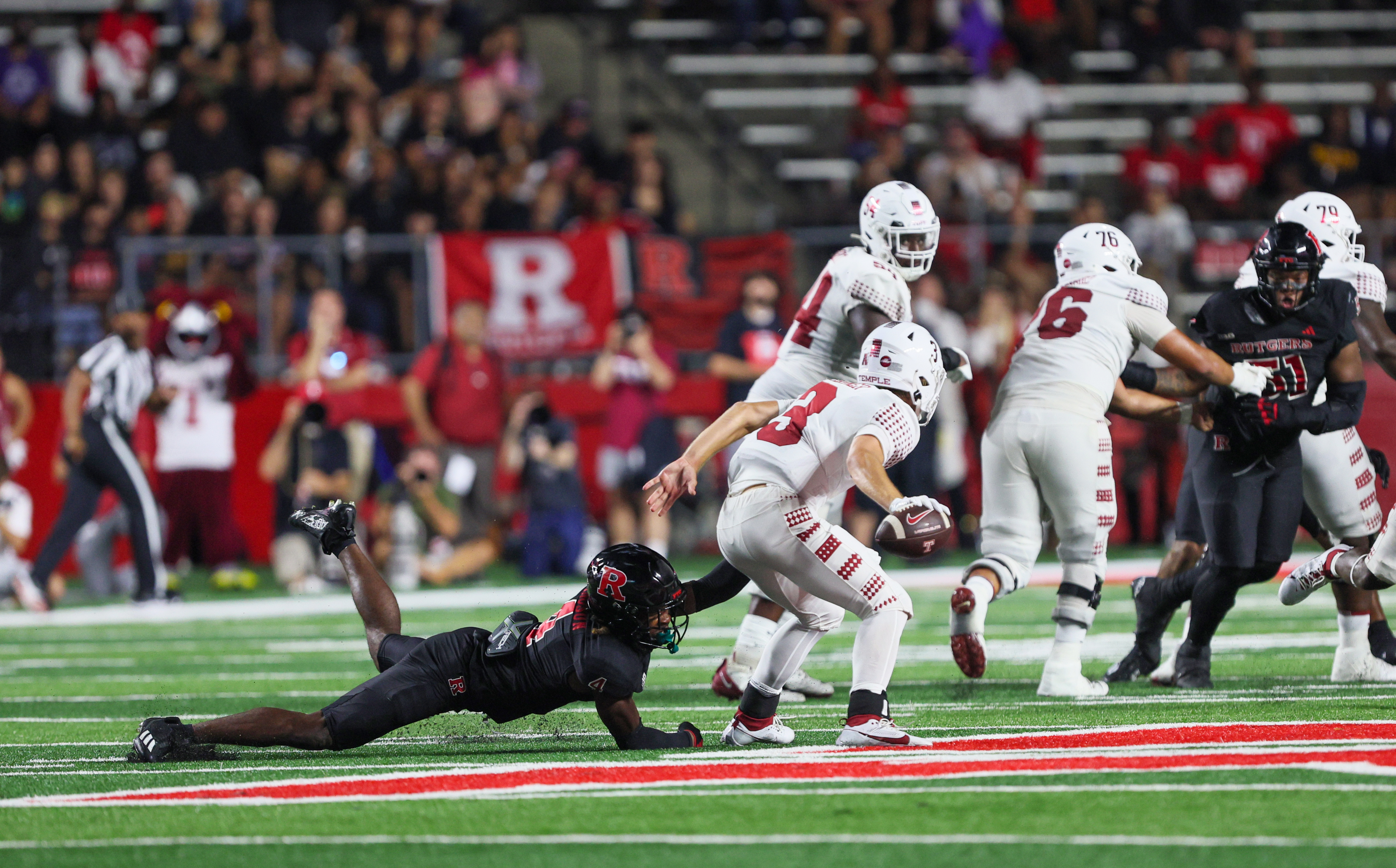 Rutgers football pulls away from Temple in 4th quarter – Trentonian