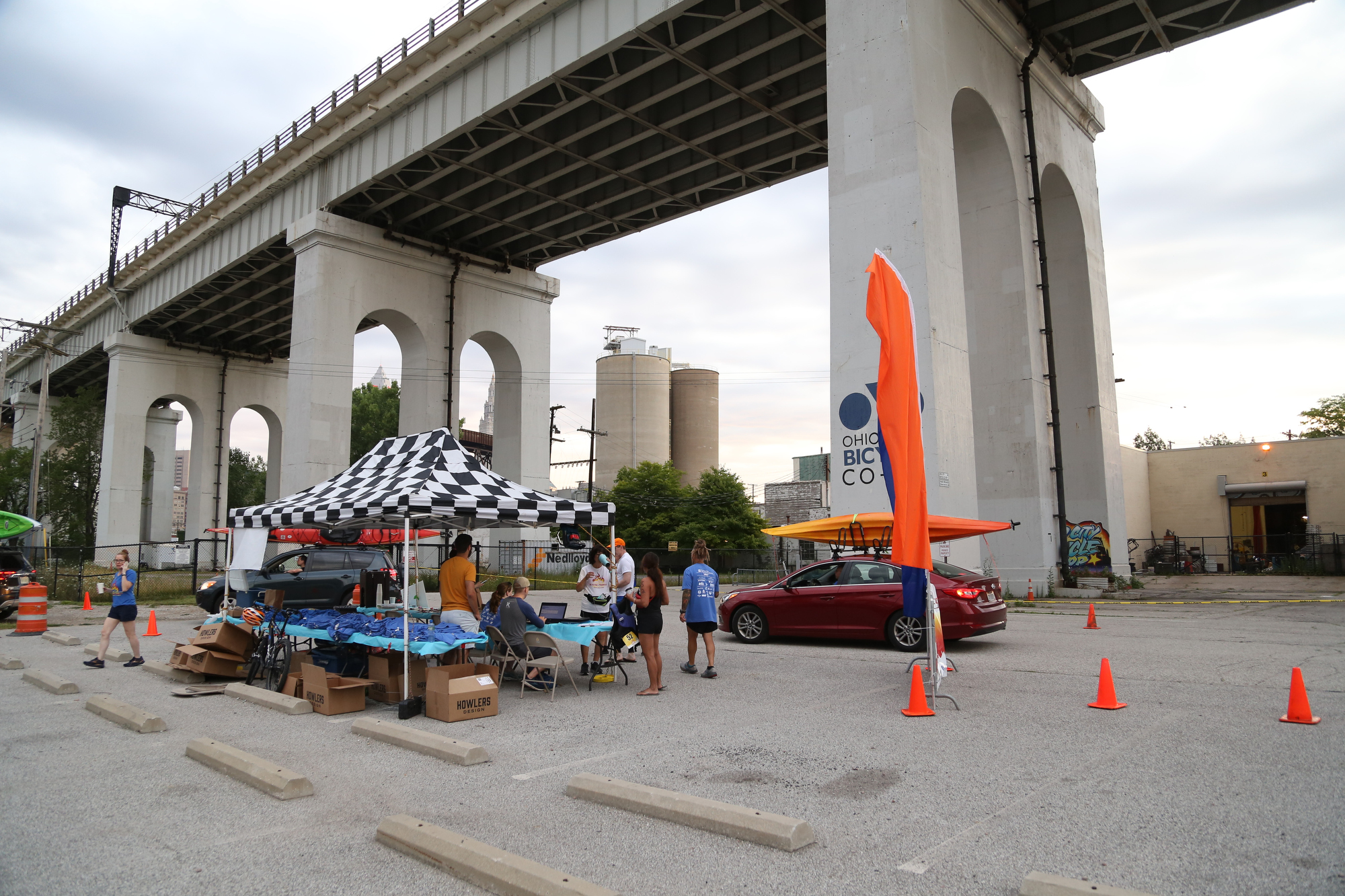 Blazing Paddles Paddlefest on the Cuyahoga River