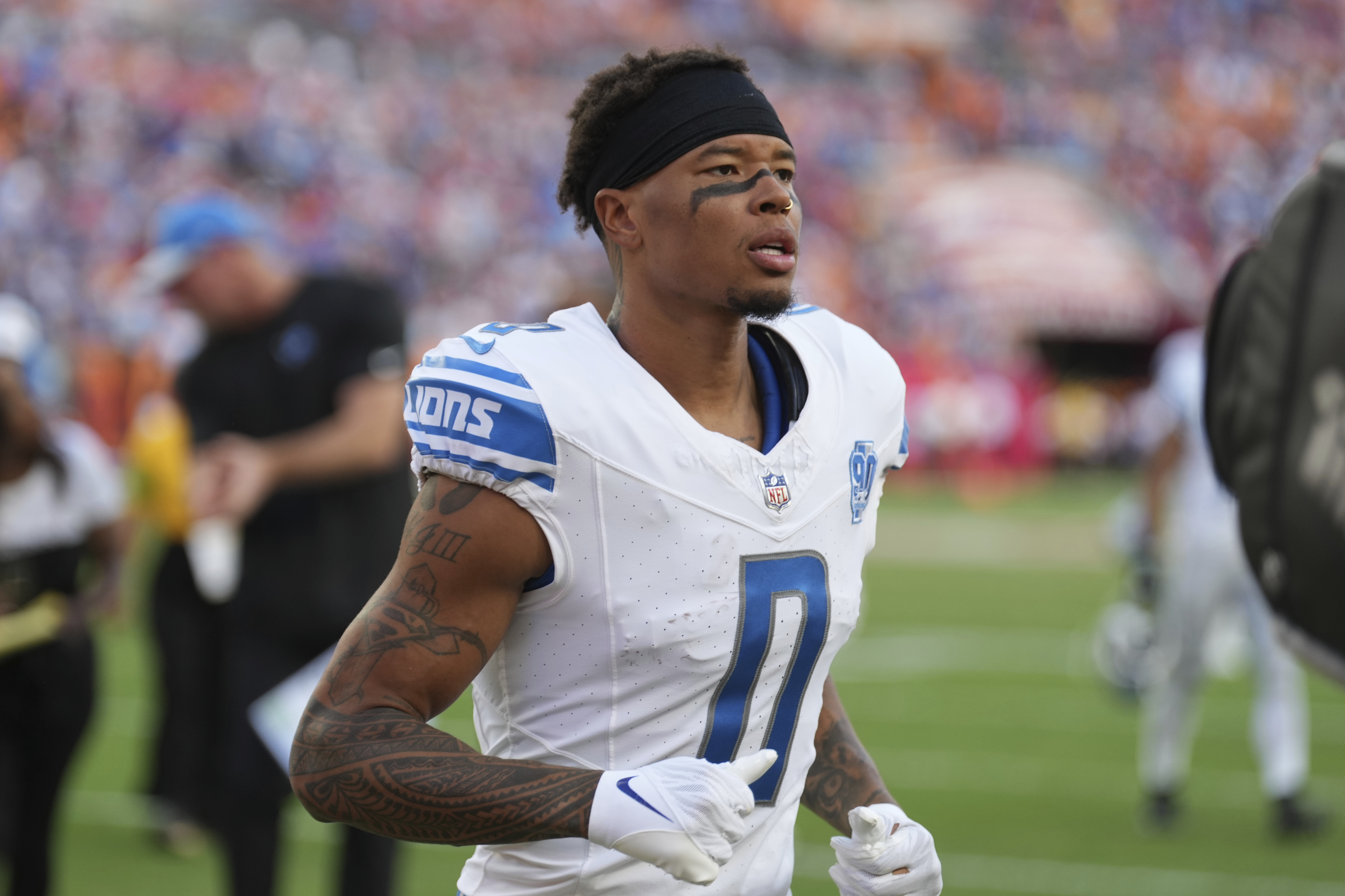 Marvin Jones energized by young roster, developing bond with Amon-Ra St.  Brown 