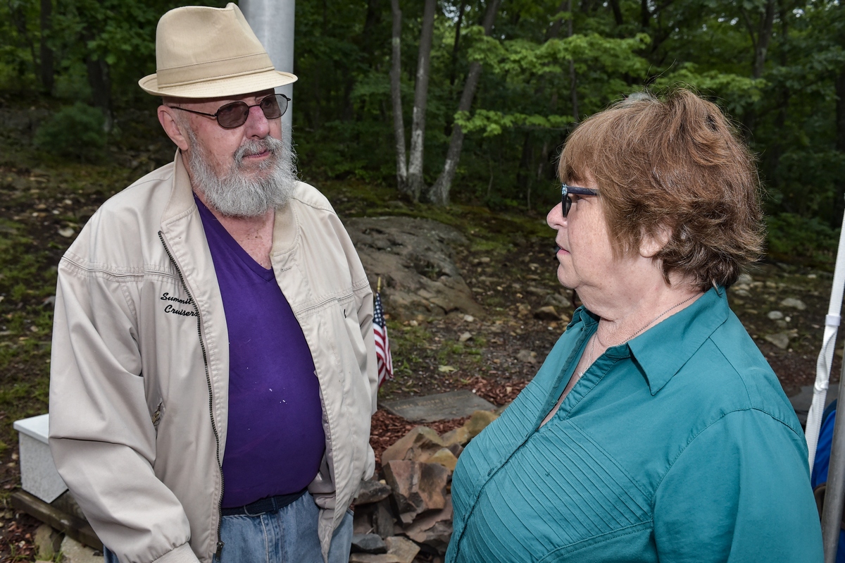 Mt. Tom B17 75th anniversary remembrance ceremony