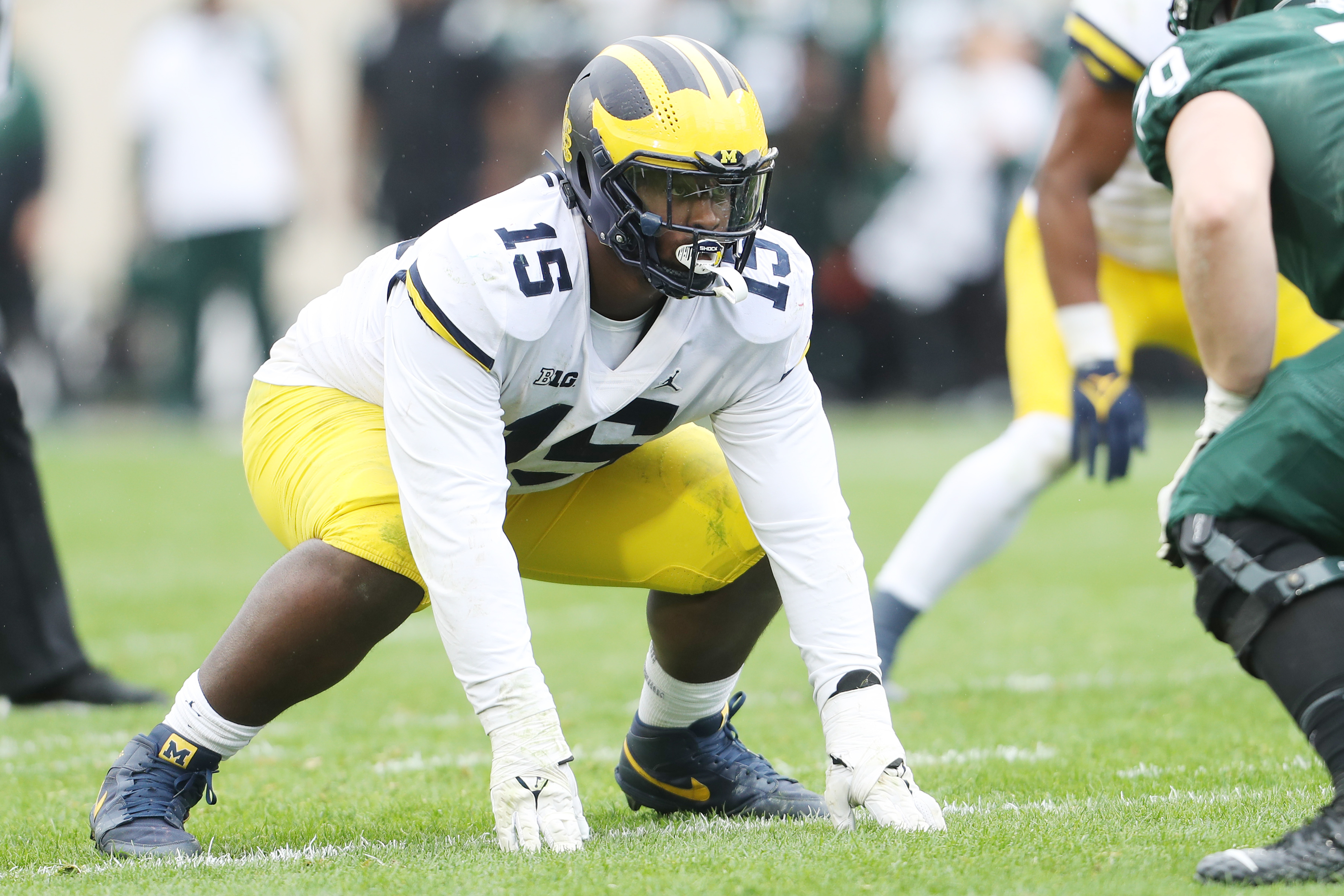 Michigan DT Chris Hinton reflects on hectic combine, pre-NFL draft process  