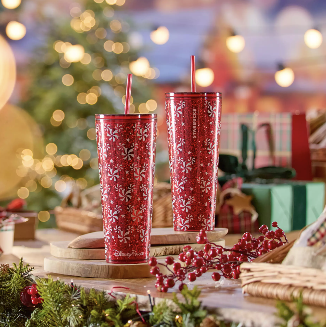 Starbucks × Disney クリスマス限定 タンブラー The Mickey Mouse Icon holiday Starbucks travel cup is magical
