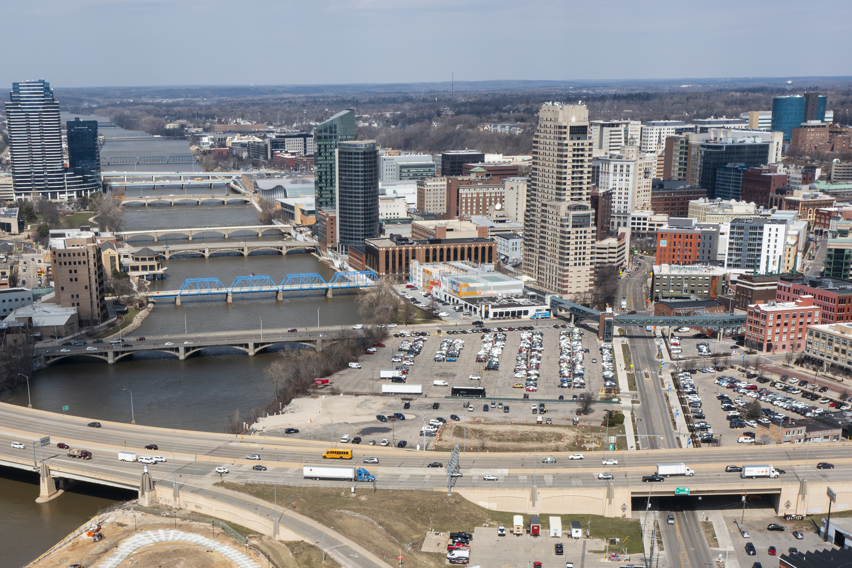 Fulton and Market riverfront development site in Grand Rapids - mlive.com