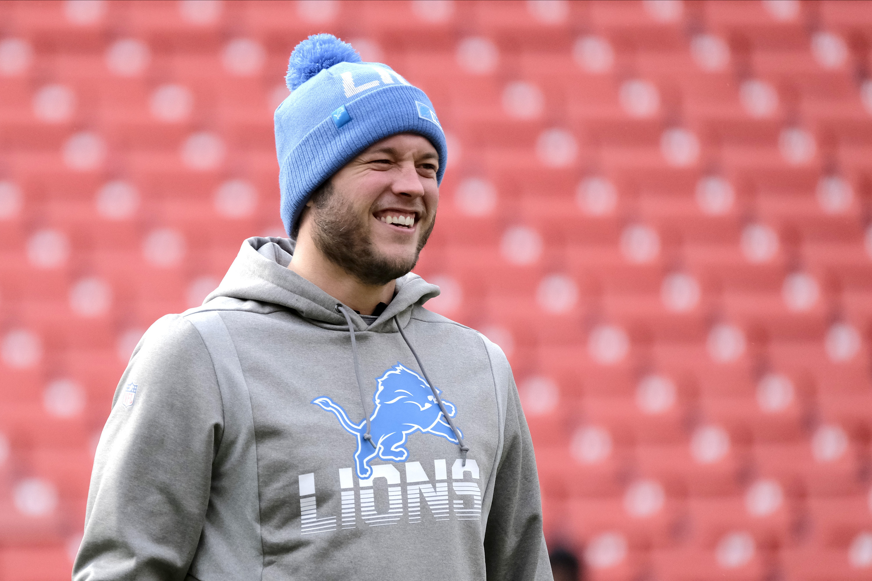 Detroit Lions NFL Matrix Beanie