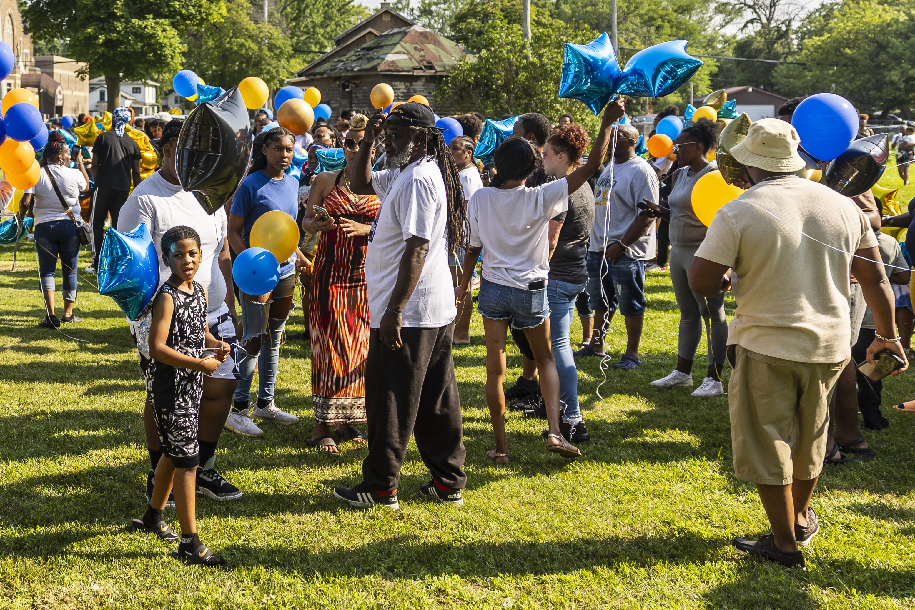 Saginaw community gathers to celebrate the life of Mazzie Rudison ...