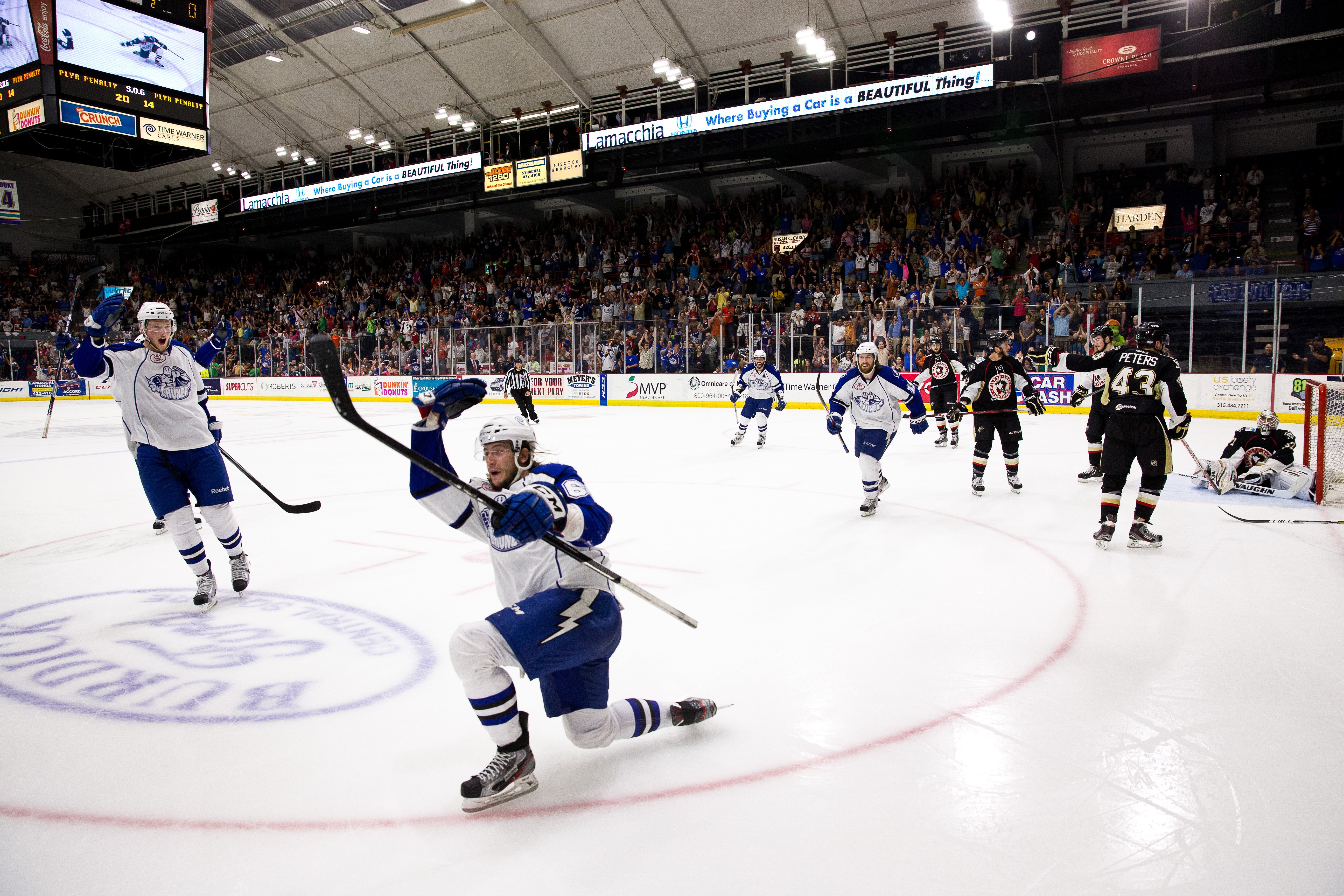 Syracuse Crunch forward Jonathan Marchessault adds another