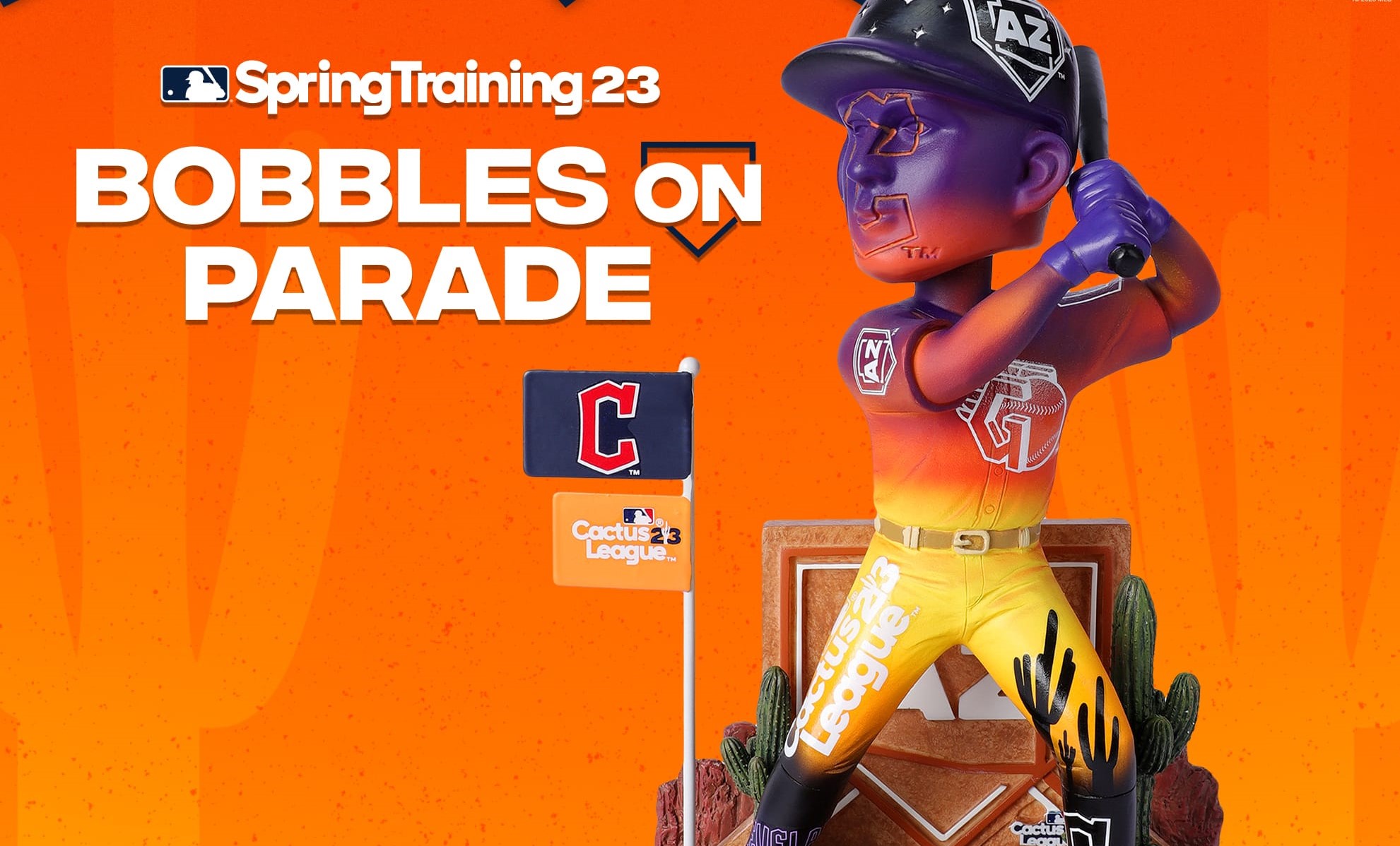 Cleveland Guardians featured in 2023 springtraining bobblehead collection