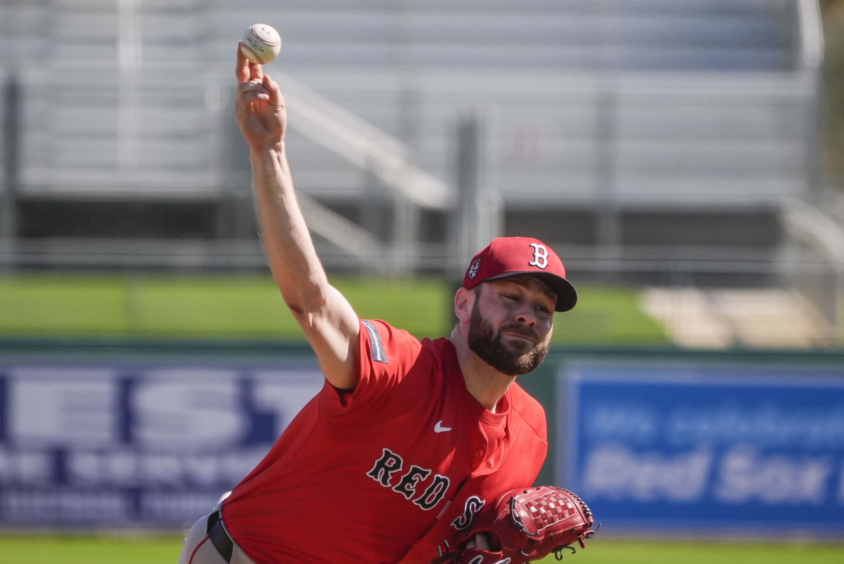 Red Sox pitcher 'trying to push' limits in elbow rehab - masslive.com