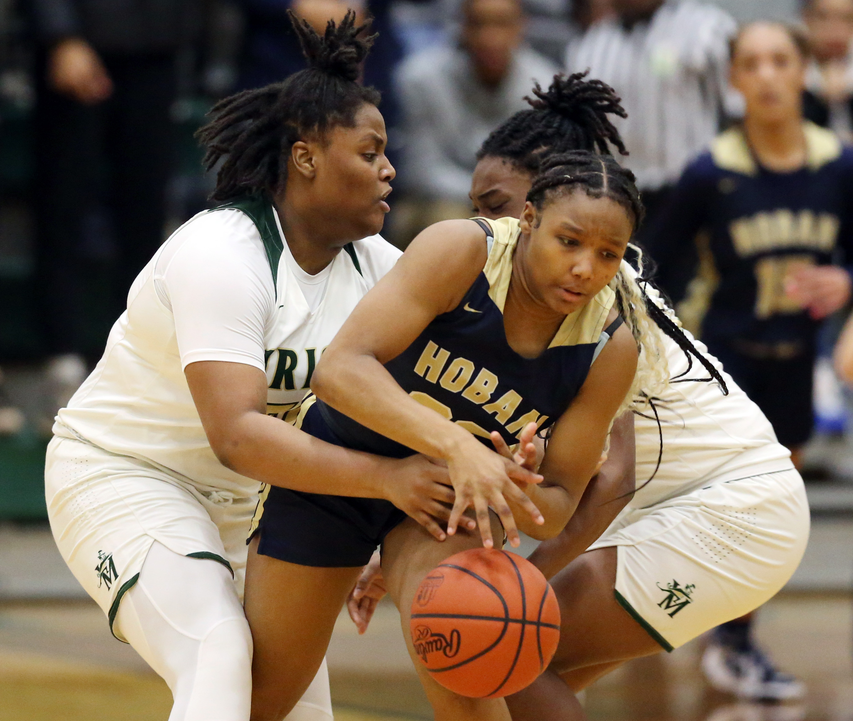 Archbishop Hoban vs. STVM in girls high school basketball, February 1 ...