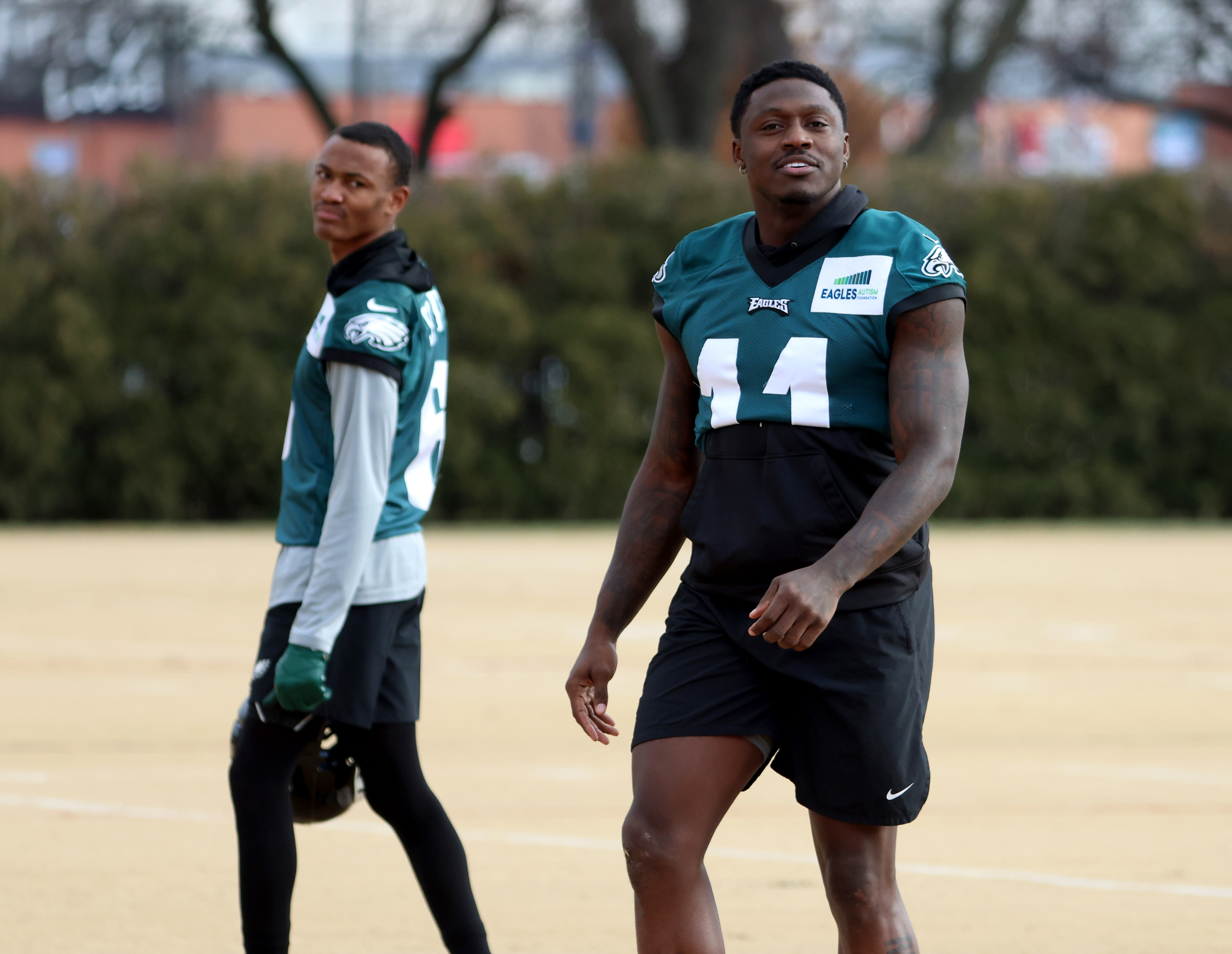 Eagles hold practice at the NovaCare Complex in Philadelphia, Jan. 05 ...