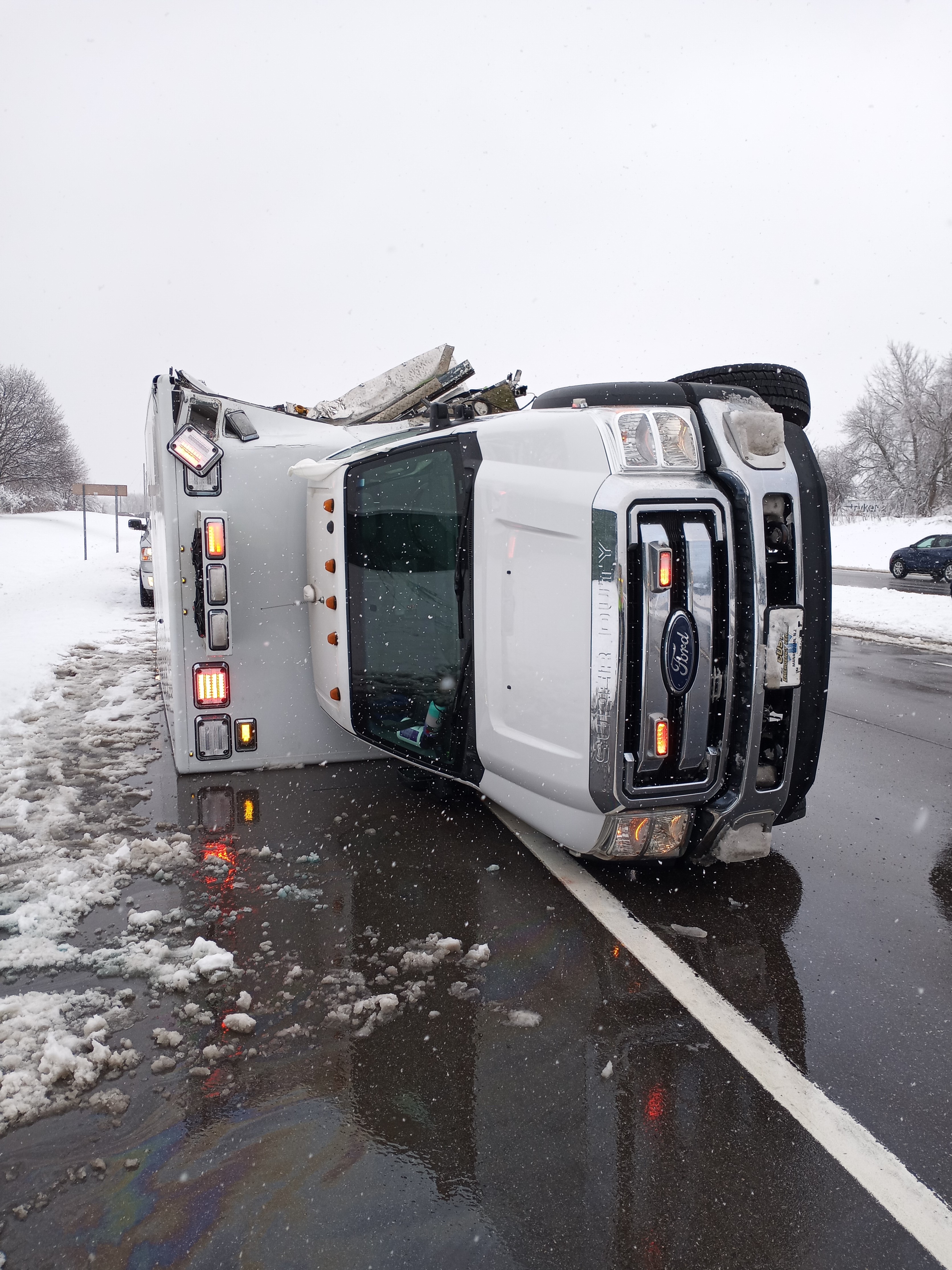 Crash involving ambulance and plow truck in Kalamazoo County - mlive.com