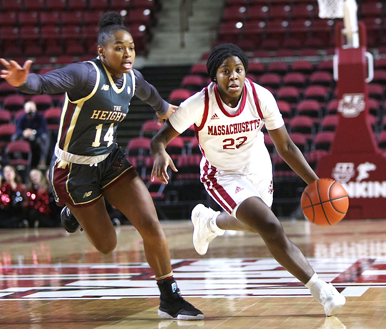 UMass Women's Basketball vs Boston College 12/8/21 - masslive.com