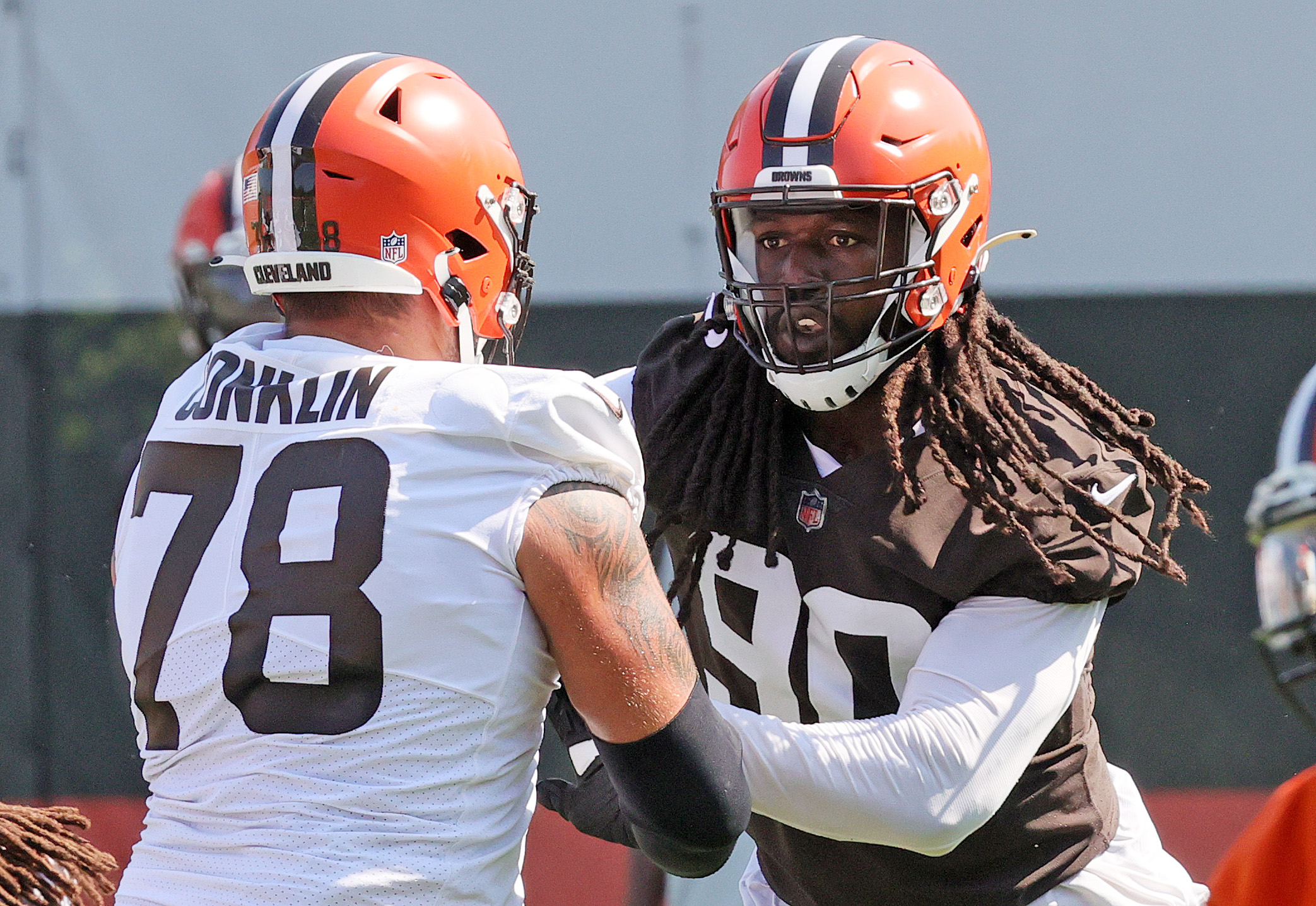 Cleveland Browns defensive tackle Andrew Billings, 2021-2022 