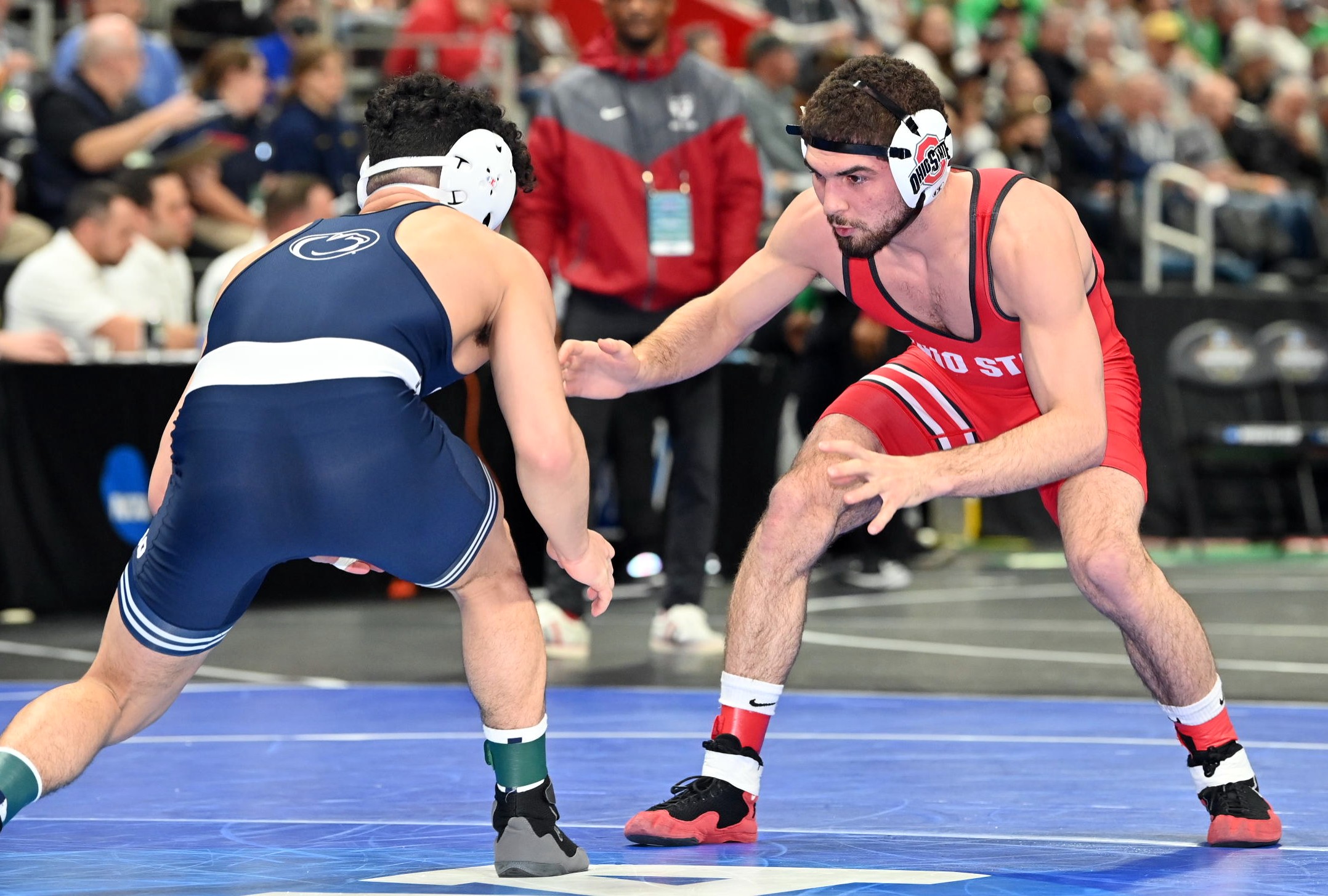 NCAA wrestling: Logan Stieber keeps rolling with quarterfinal win