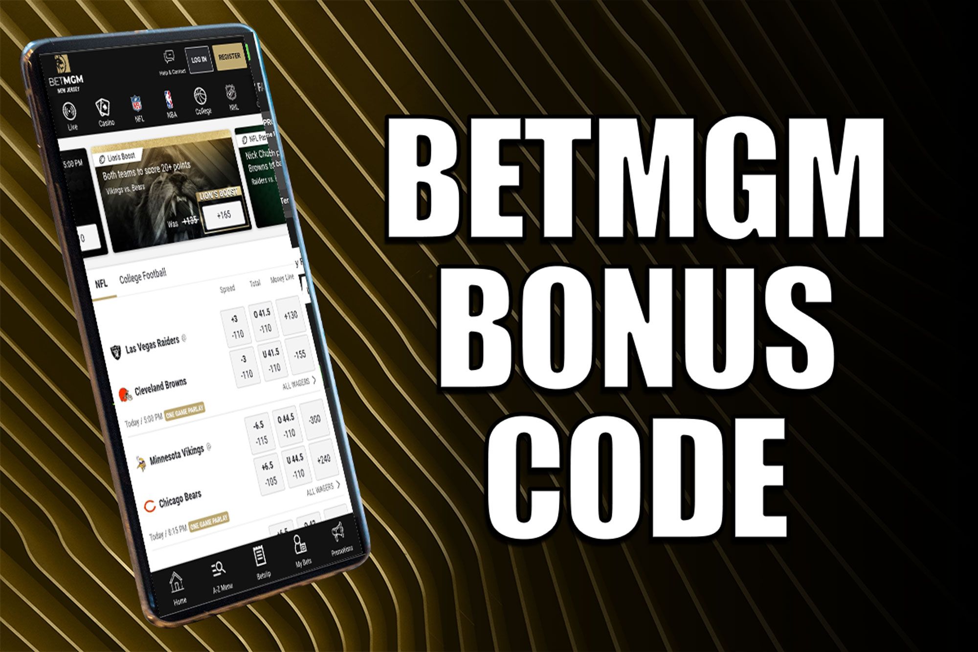 Football Betting Promos For NFL Sunday: Bet365, BetMGM, & more