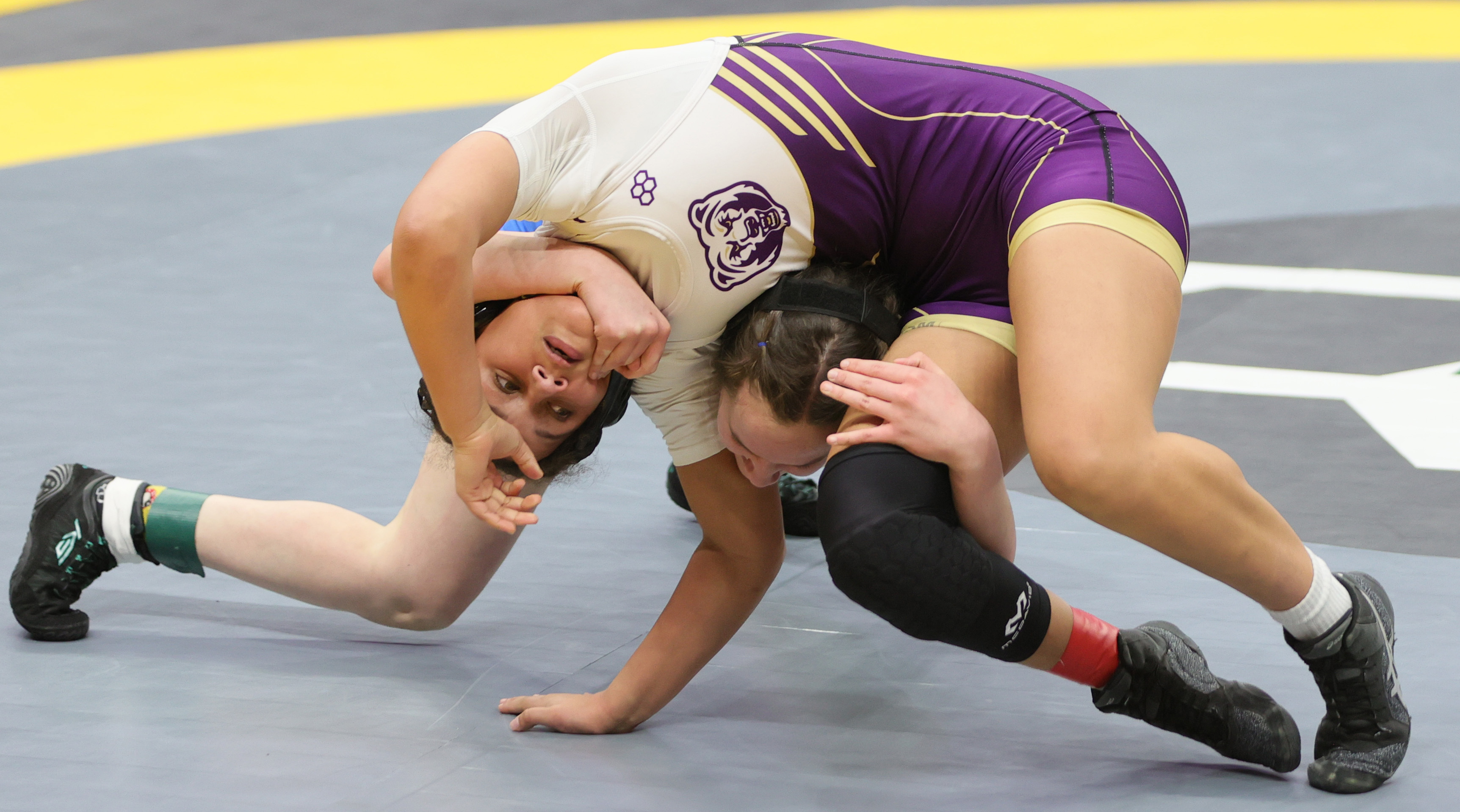 First round of the girls state wrestling tournament, March 10, 2023