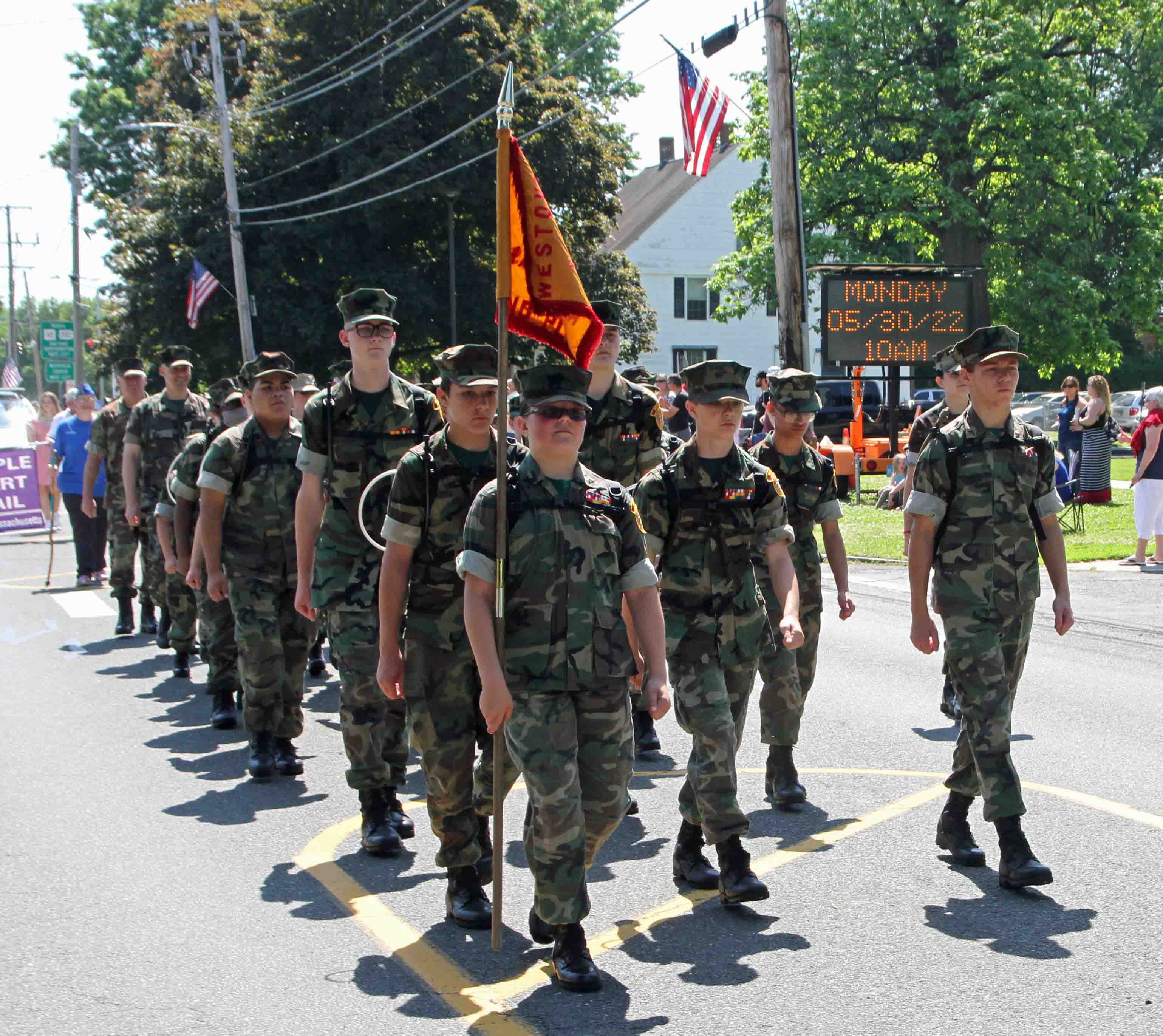 Westfield Memorial Day parade and ceremony