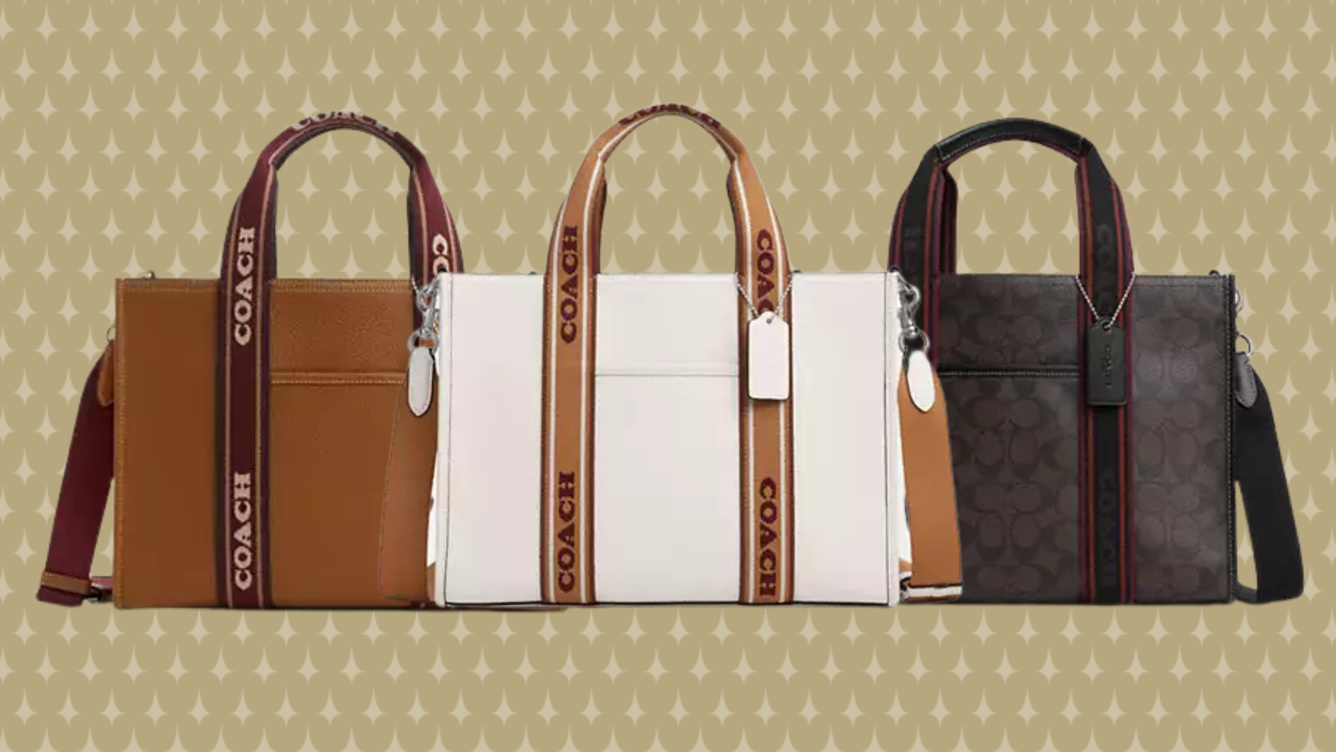 新作♪【COACH】Smith Tote Bag COACH® Outlet | Smith Tote Bag In Signature Jacquard