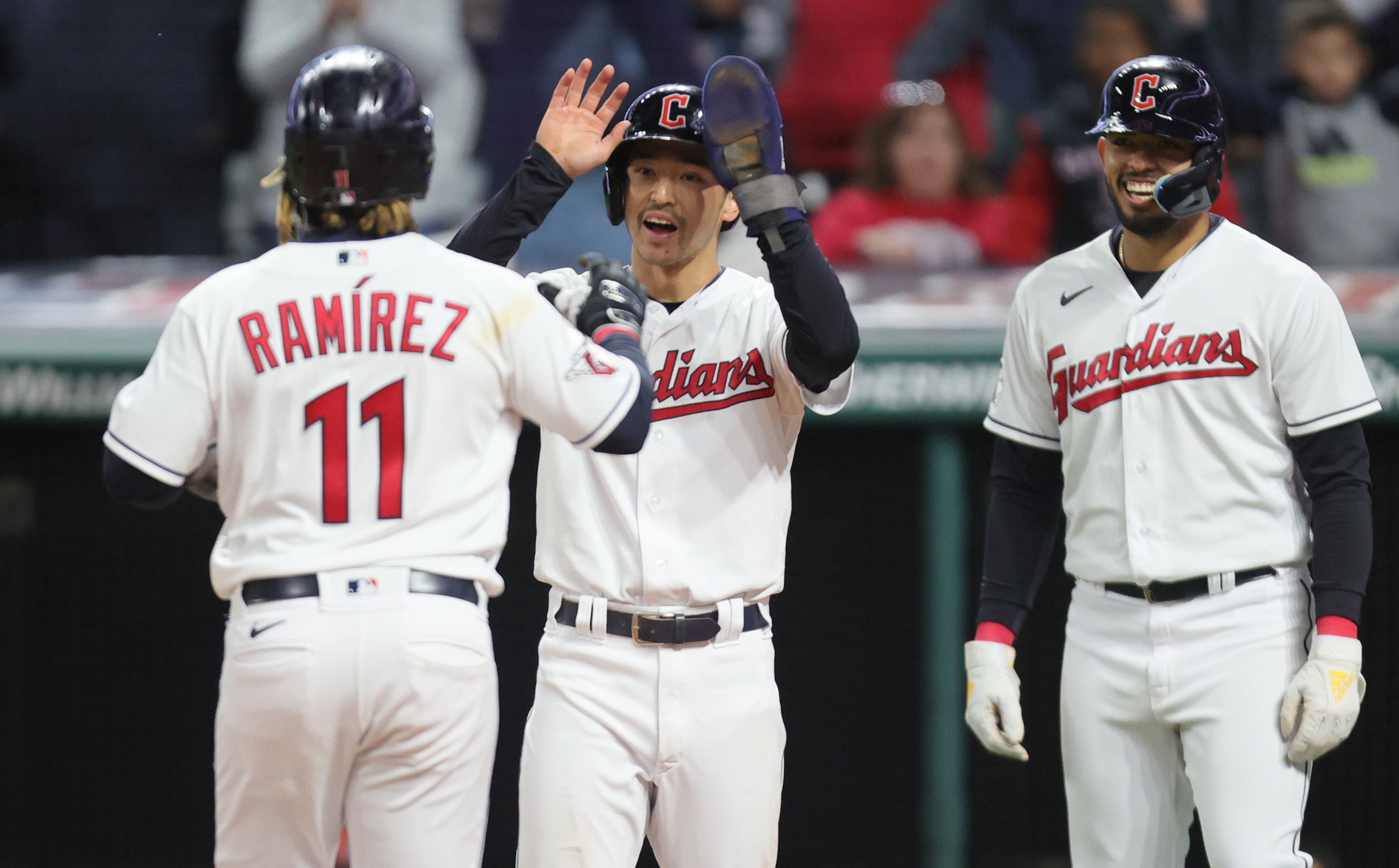 Cleveland Guardians score three runs in the eighth to beat the  playoff-bound Baltimore Orioles 5-2 - The San Diego Union-Tribune