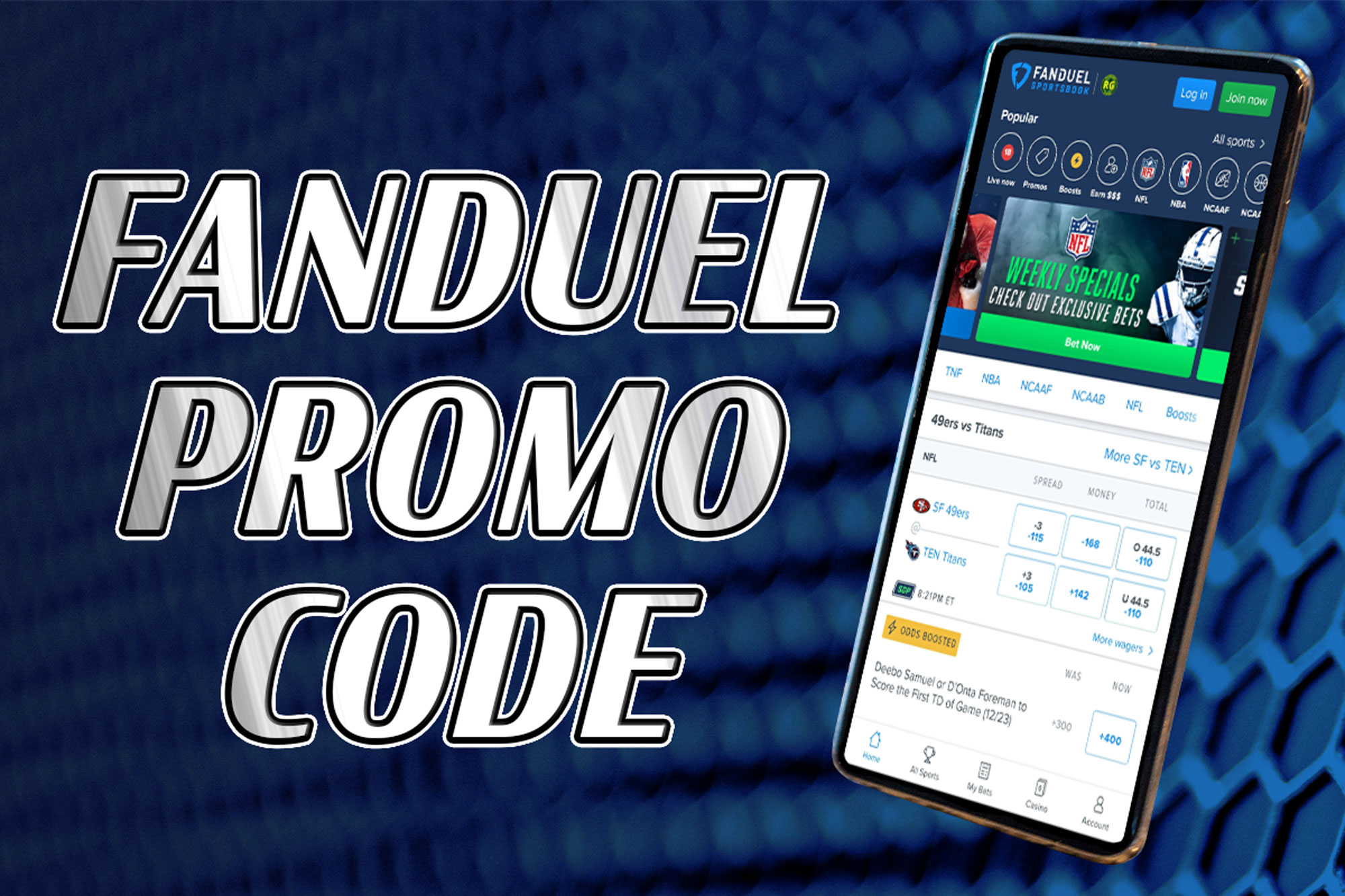 FanDuel Sportsbook Promo Code for NFL Week 10 Scores $1K No-Sweat