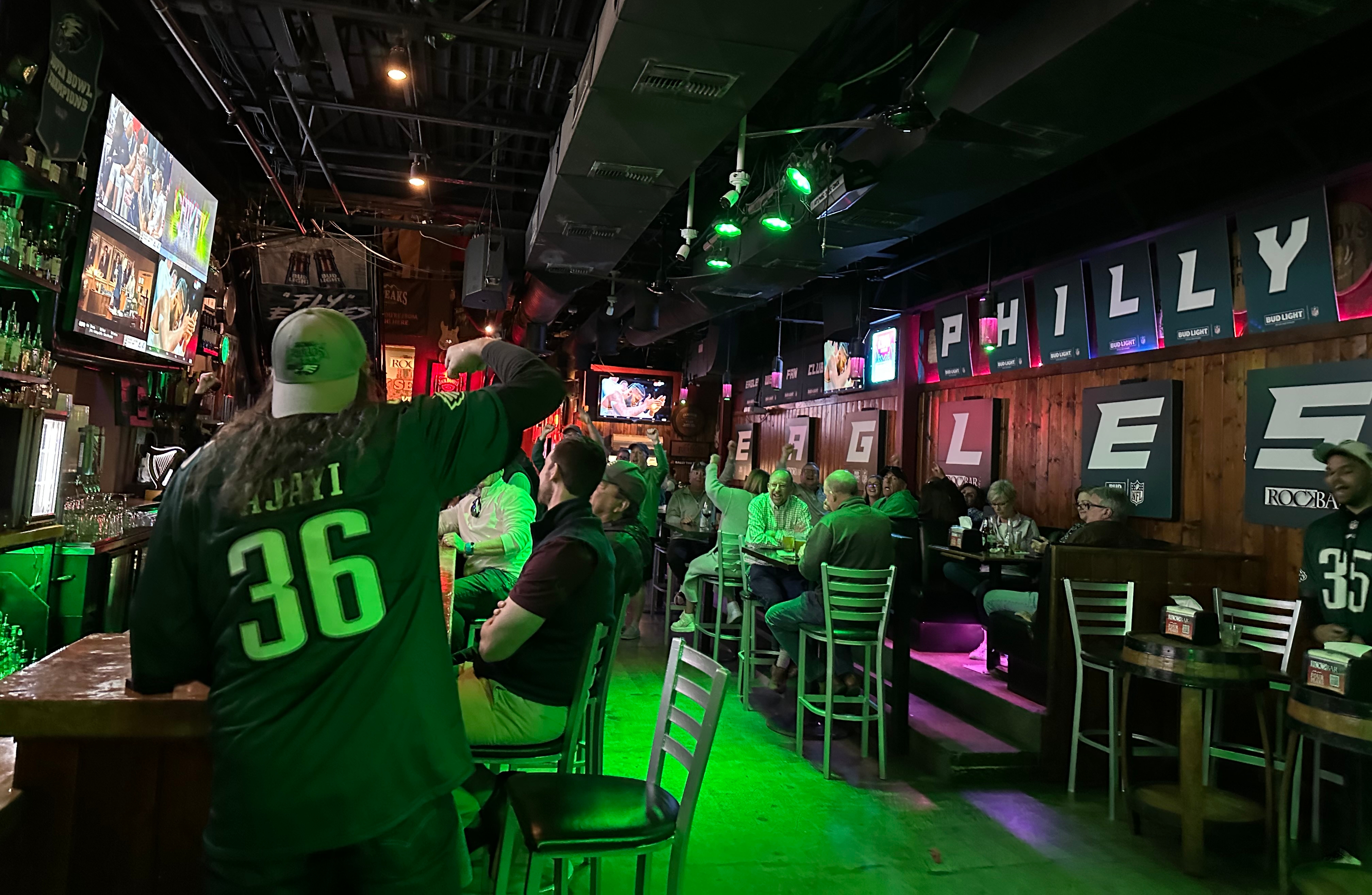 Inside a Scottsdale, Arizona bar there's a Eagles fan club that