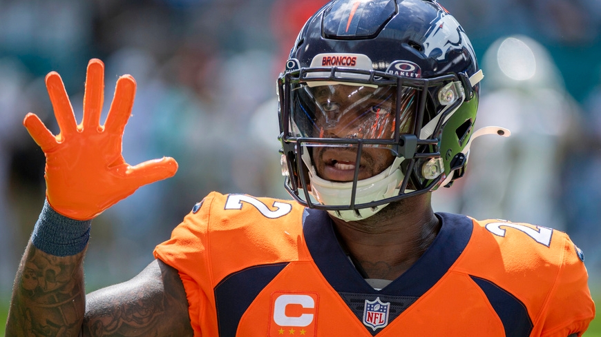 Broncos safety Kareem Jackson fined after high hit vs. Commanders