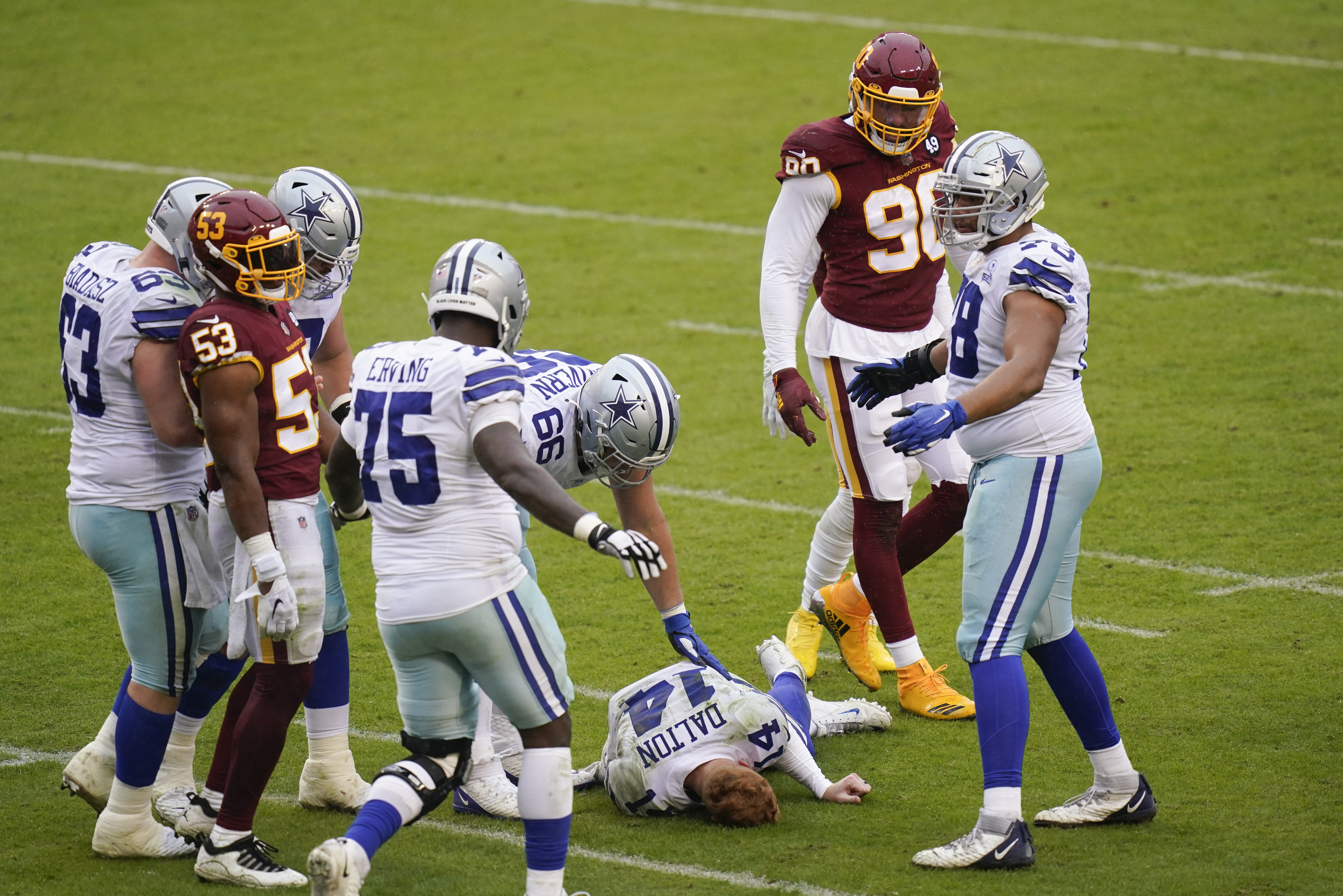 WATCH: A dirty shot to the head KO's Cowboys' Andy Dalton: What it means  for Eagles 