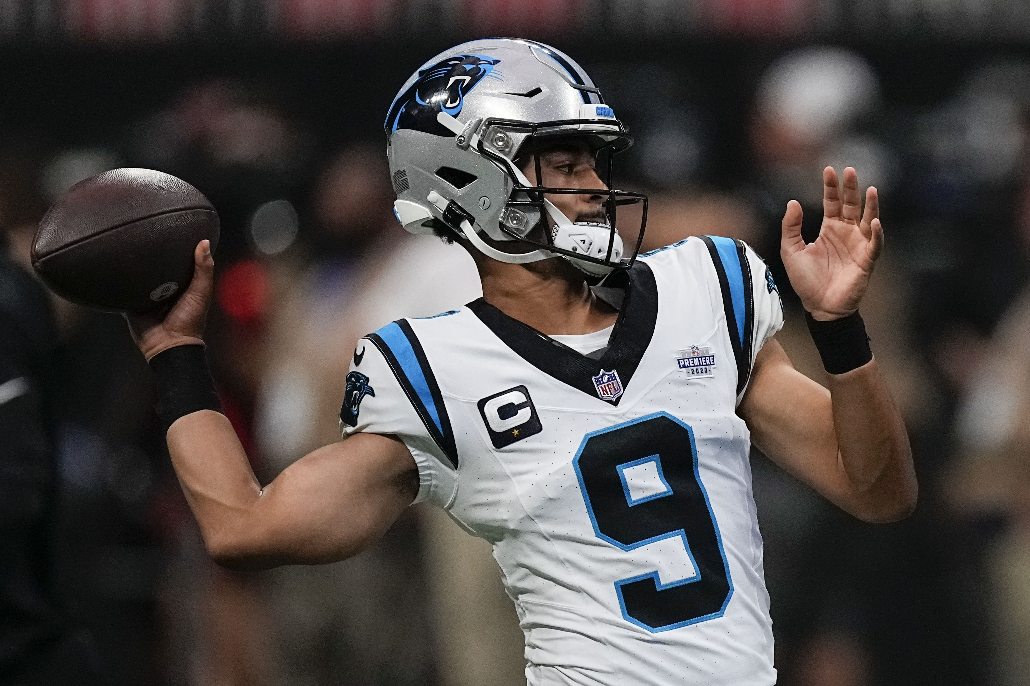 Panthers QB Bryce Young's status for Sunday uncertain because of