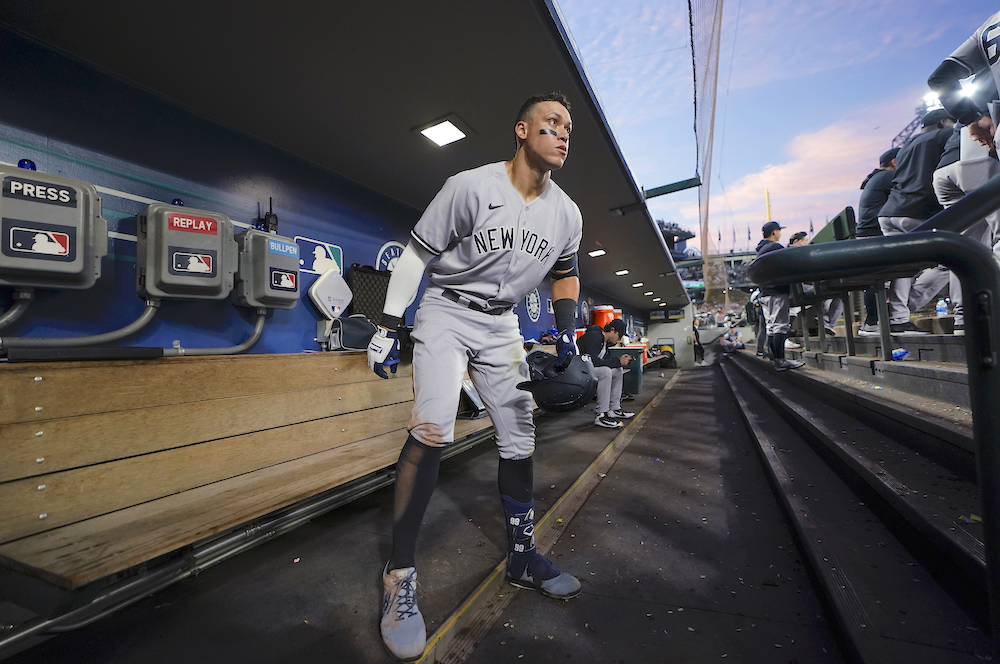 Yankees' Aaron Judge stat reveals just how pathetic Joey Gallo's season has  been