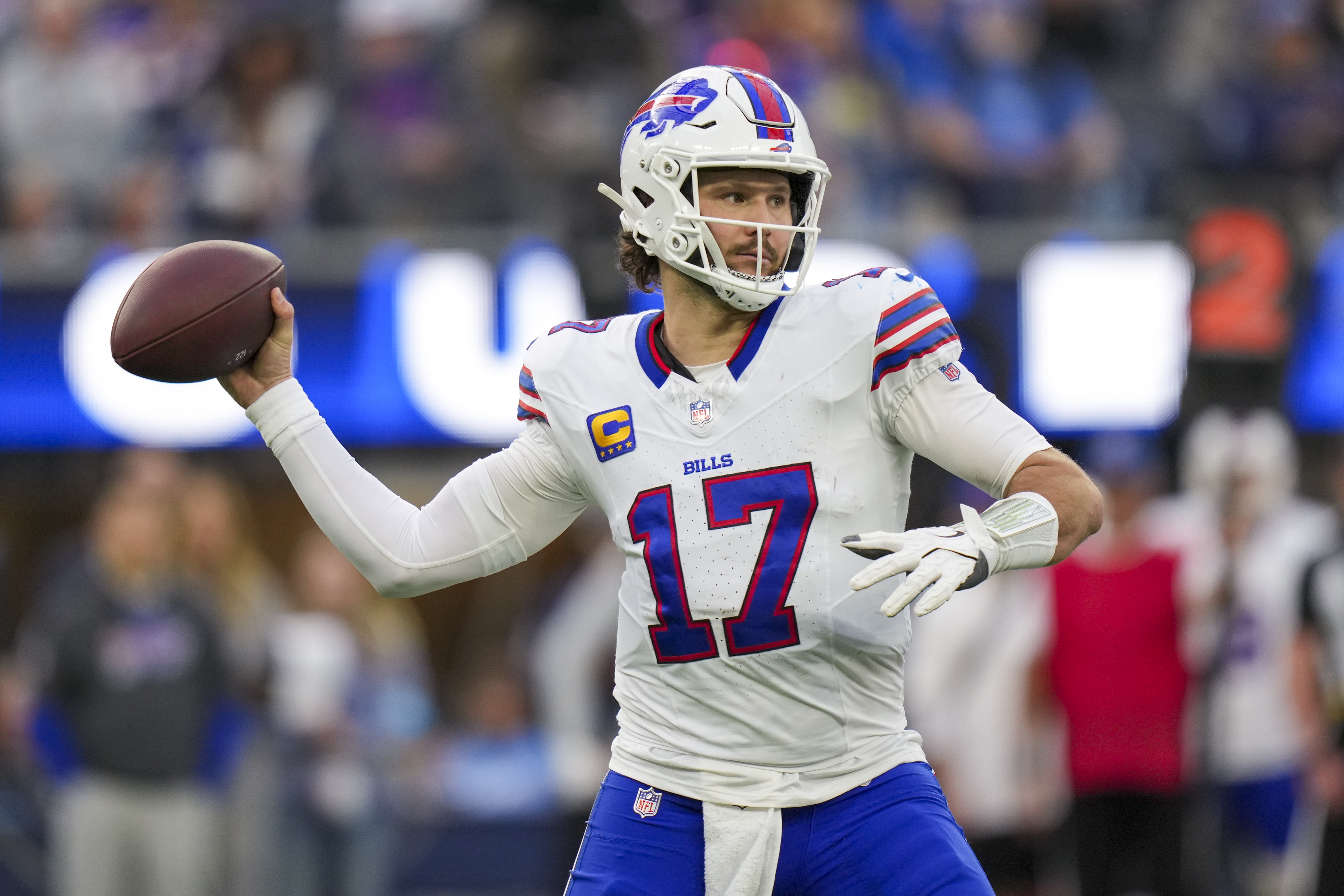 Josh Allen Rams Buffalo Bills at Los Angeles Rams in NFL Week 14 action - syracuse.com