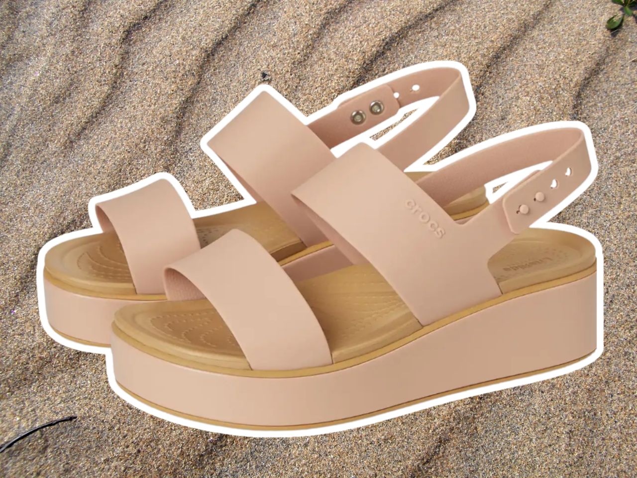 The Brooklyn Low Wedge from Crocs just dropped in a new color at